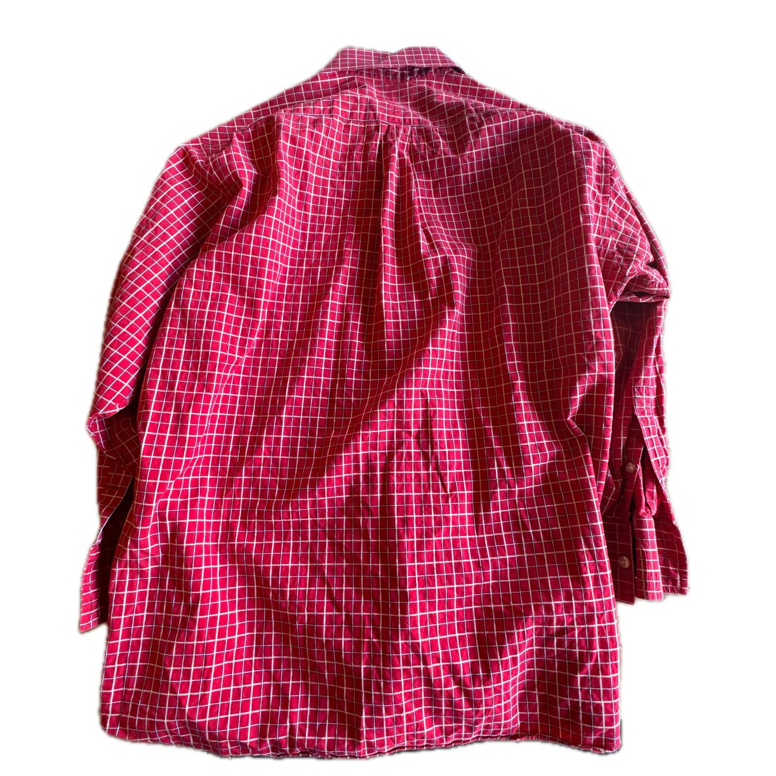 Michael Kors Michael Kors Red Dress Shirt Mens 16.5 32/33 Size US L / EU 52-54 / 3 - 3 Thumbnail