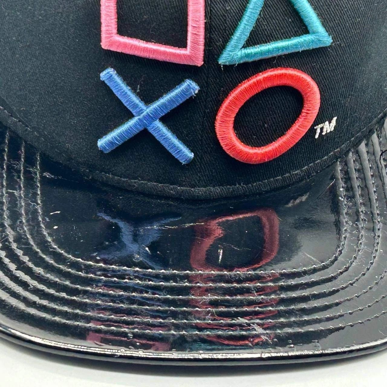 Other Sony PlayStation Controller Button Logo Hat Men Snap Back Size ONE SIZE - 7 Thumbnail