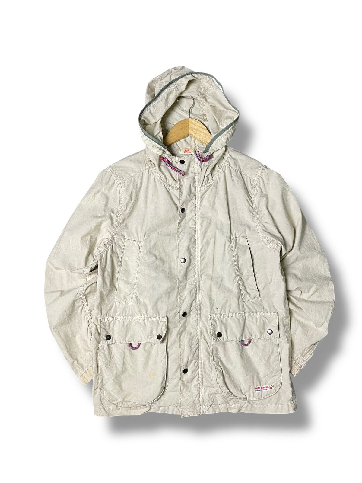 Japanese Brand × Vintage Kriff Mayer Brand Hooded Light Jacket (61) Size US M / EU 48-50 / 2 - 1 Thumbnail
