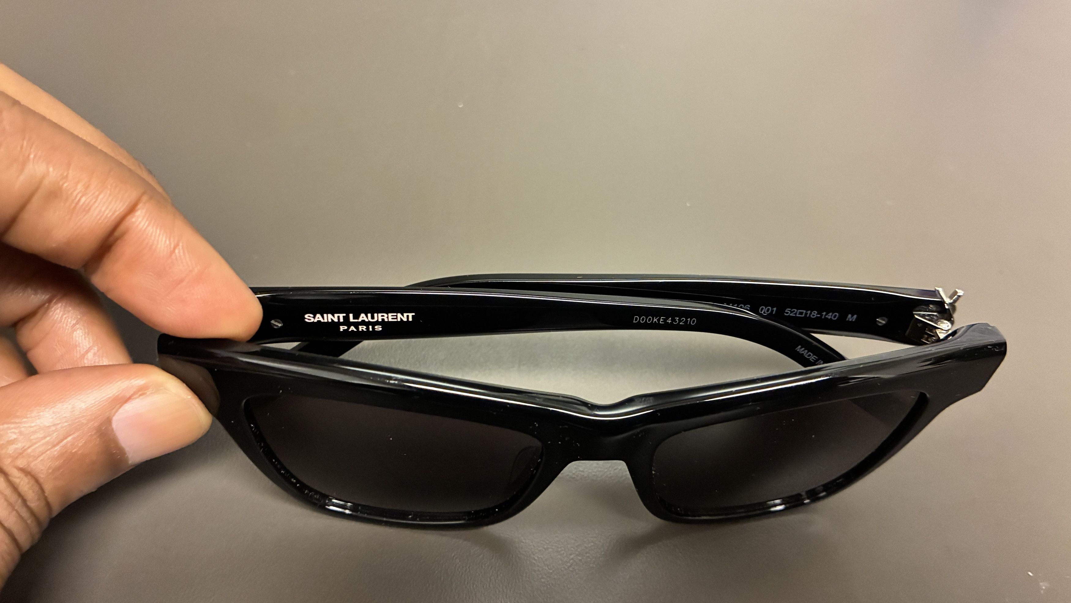 Yves Saint Laurent Authentic Saint Laurent SL M108 001 Size ONE SIZE - 6 Thumbnail
