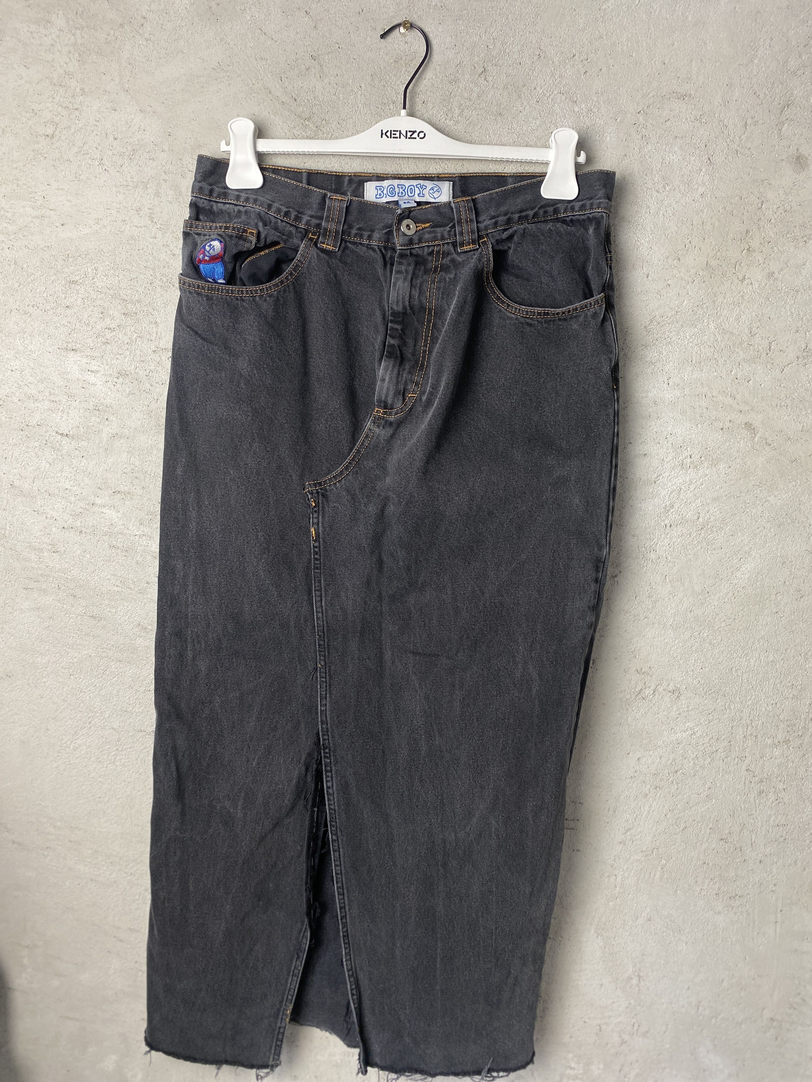 Other Polar Big Boy maxi skirt custom denim jeans pants Size 31" - 1 Thumbnail