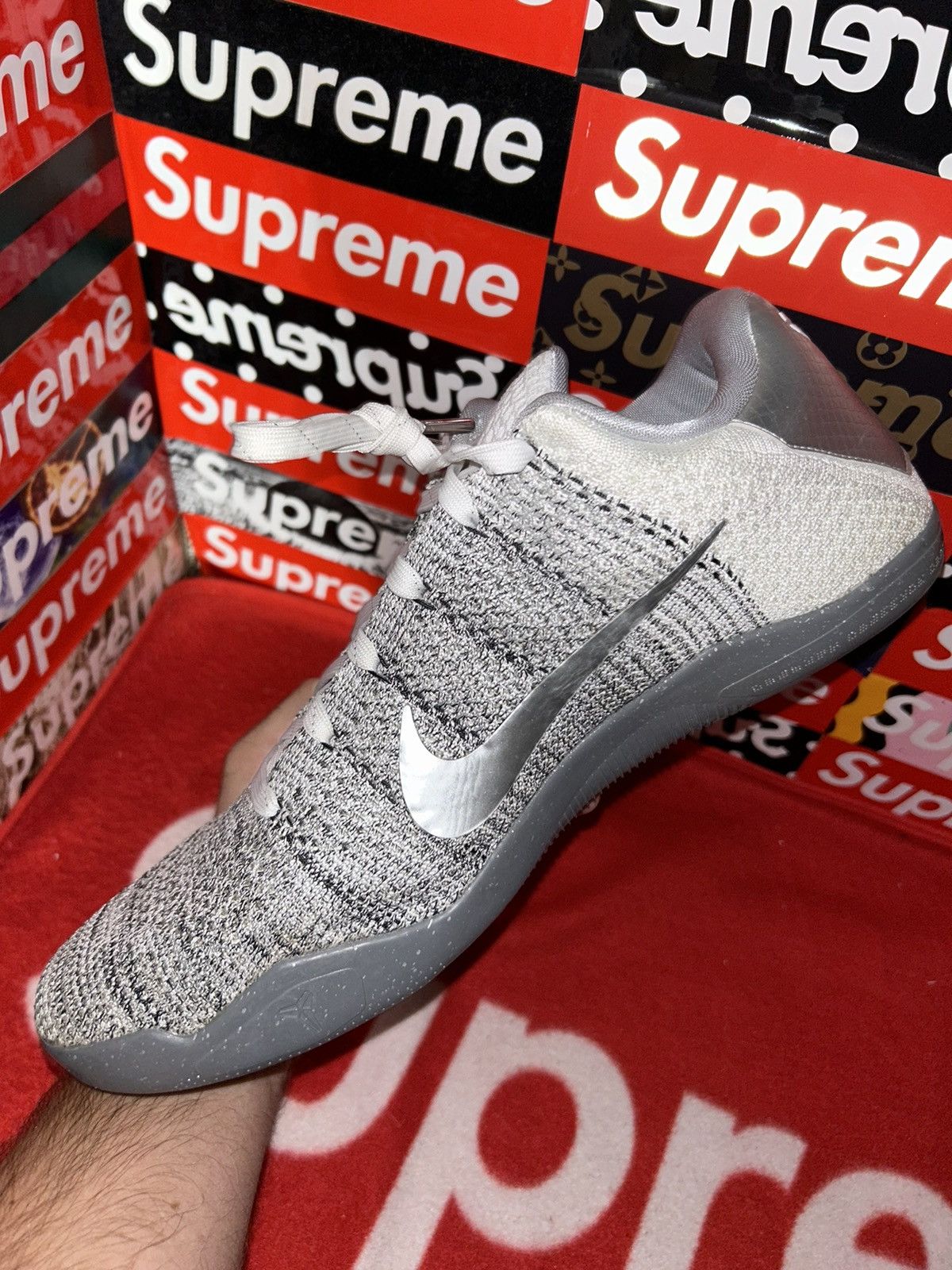 Nike NIKE KOBE 11 ELITE LOW FLYKNIT nikeID 835649-903 size 13 Size US 13 / EU 46 - 10 Thumbnail
