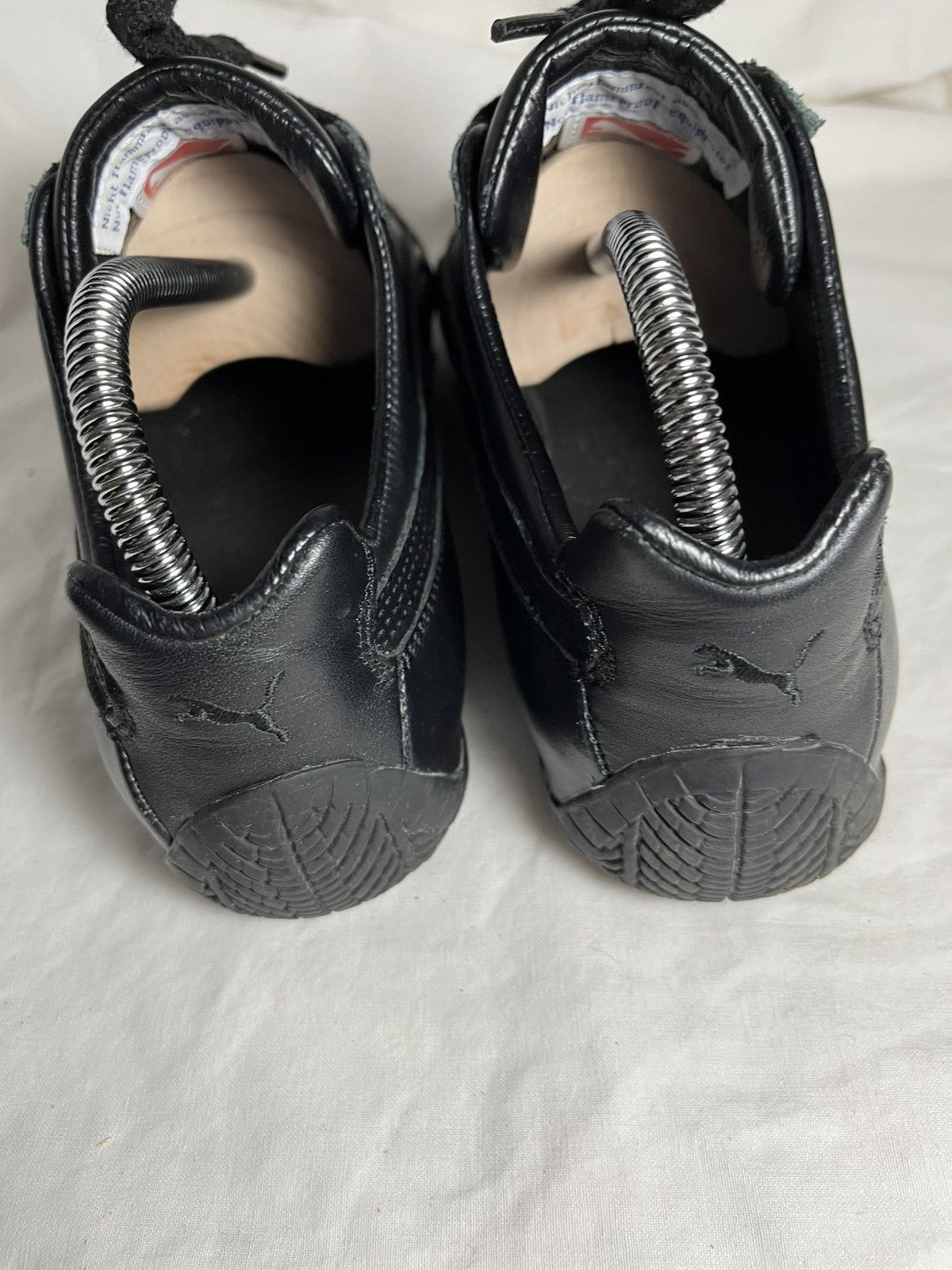 Puma × Vintage Vintage Puma Speedcat Black Leather Shoes Sneakers Y2K Size US 9.5 / EU 42-43 - 5 Thumbnail