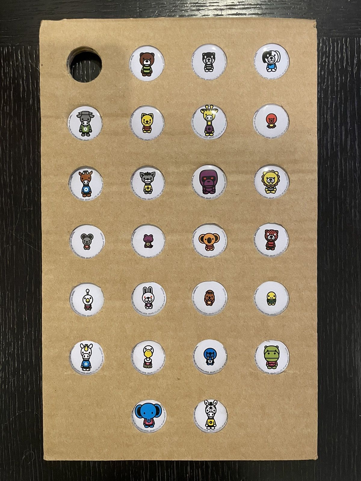 Bape Baby Milo Animal Badge A to Z Collection Size ONE SIZE - 2 Thumbnail