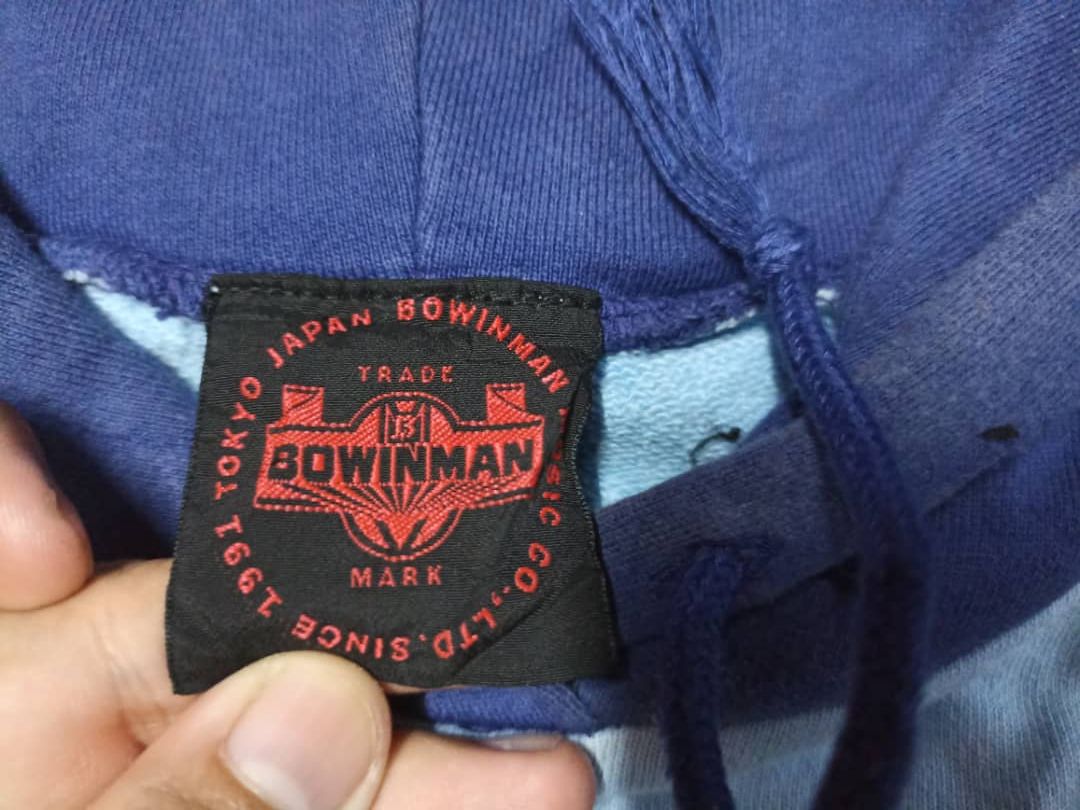 Japanese Brand × Vintage Bowing Man Hoodie Size US M / EU 48-50 / 2 - 7 Thumbnail