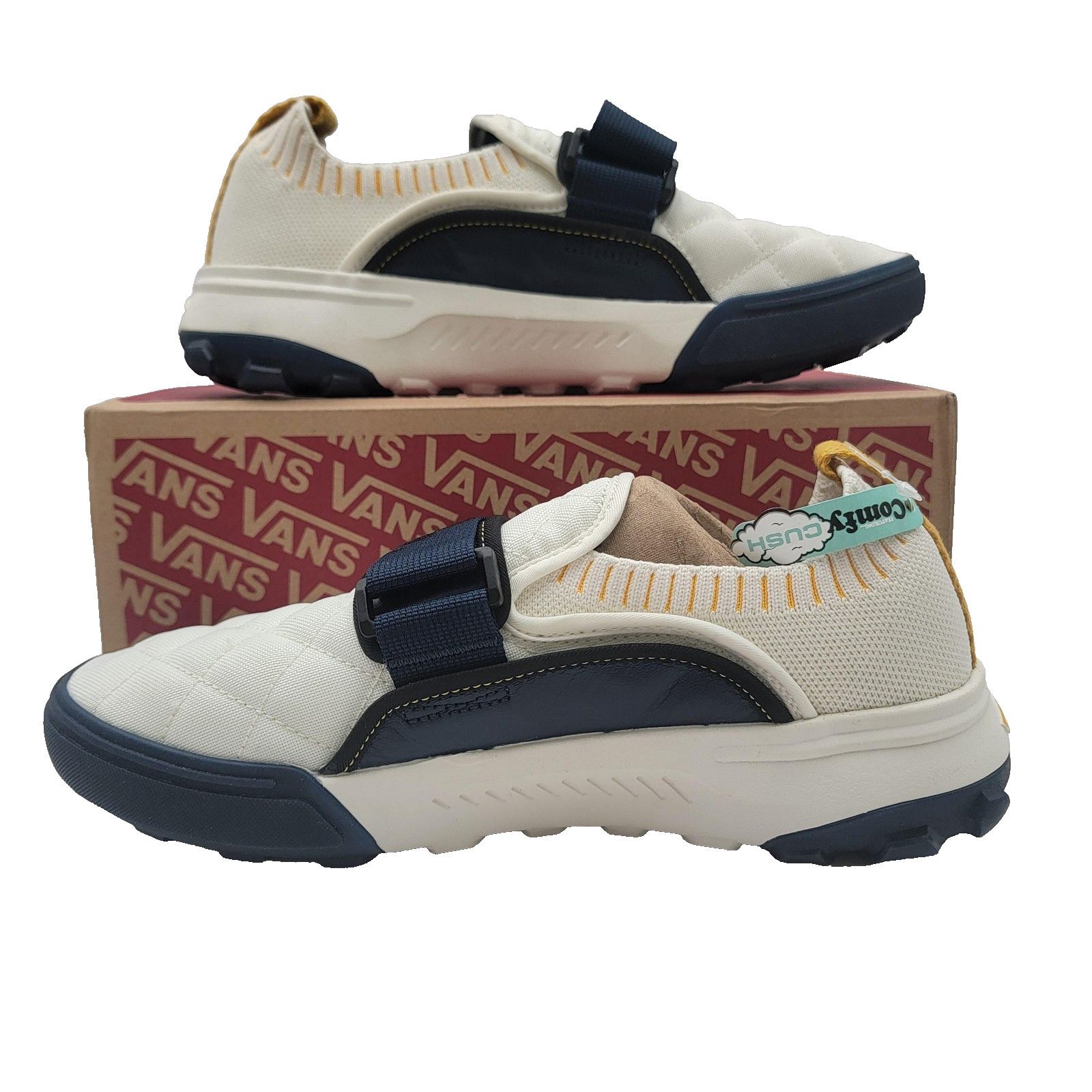 Vans Vans Coast CC Shoes Mens Size 9 Marshmallow Blue Varsity Size US 9 / EU 42 - 2 Thumbnail