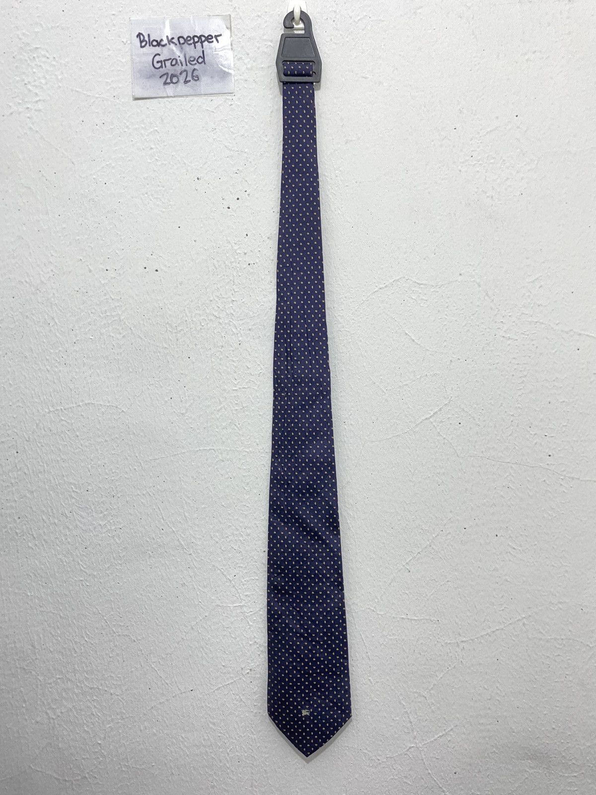 Burberry Vintage Burberry Silk Tie Size ONE SIZE - 1 Thumbnail