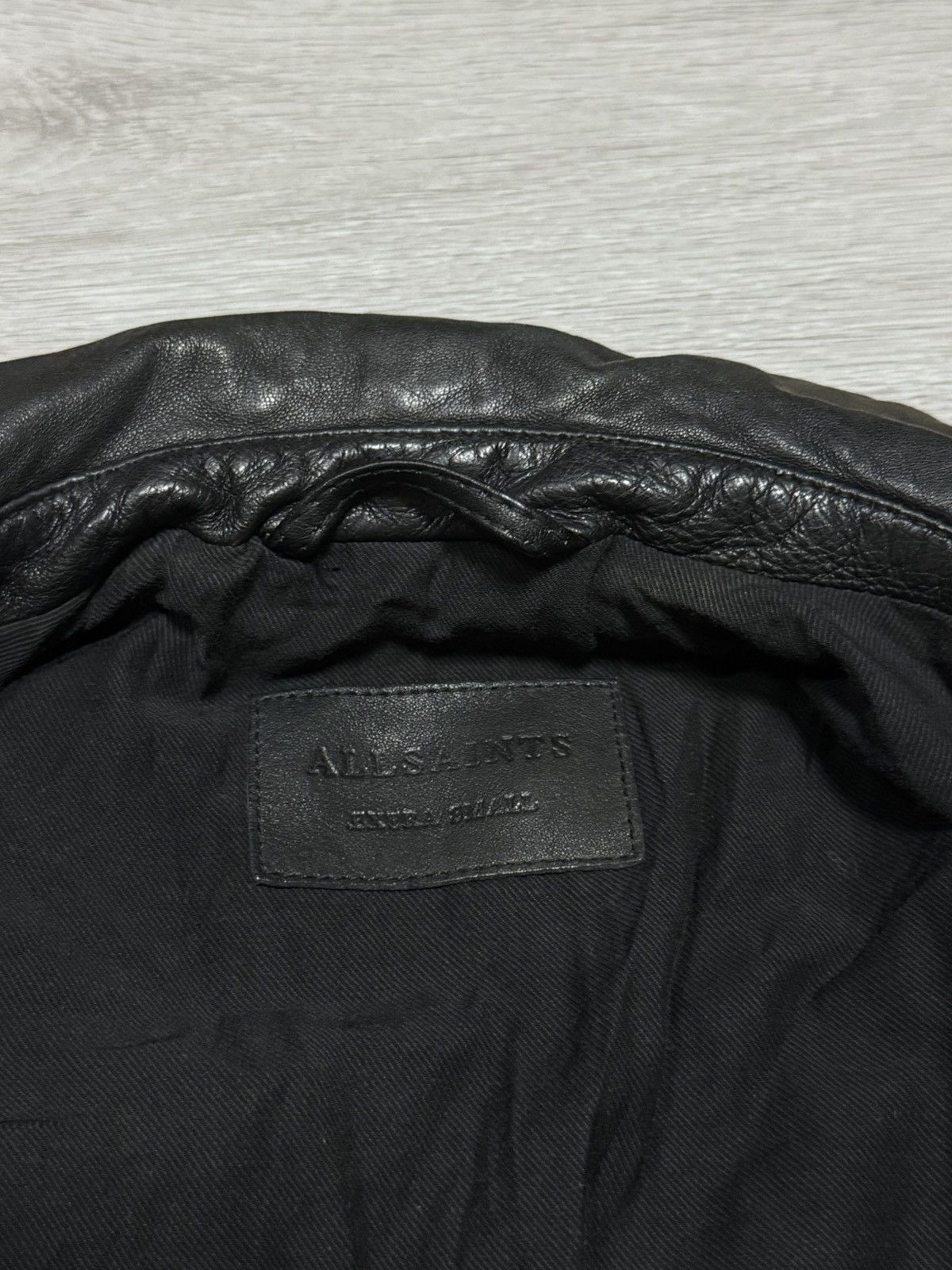 Allsaints Allsaints Kahawa biker leather zip jacket Size US S / EU 44-46 / 1 - 6 Thumbnail