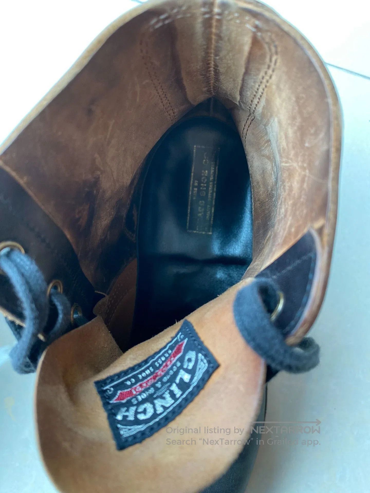 Clinch Boots Clinch Yeager US7.5 Brass Shoe. Size US 7.5 / EU 40-41 - 3 Thumbnail