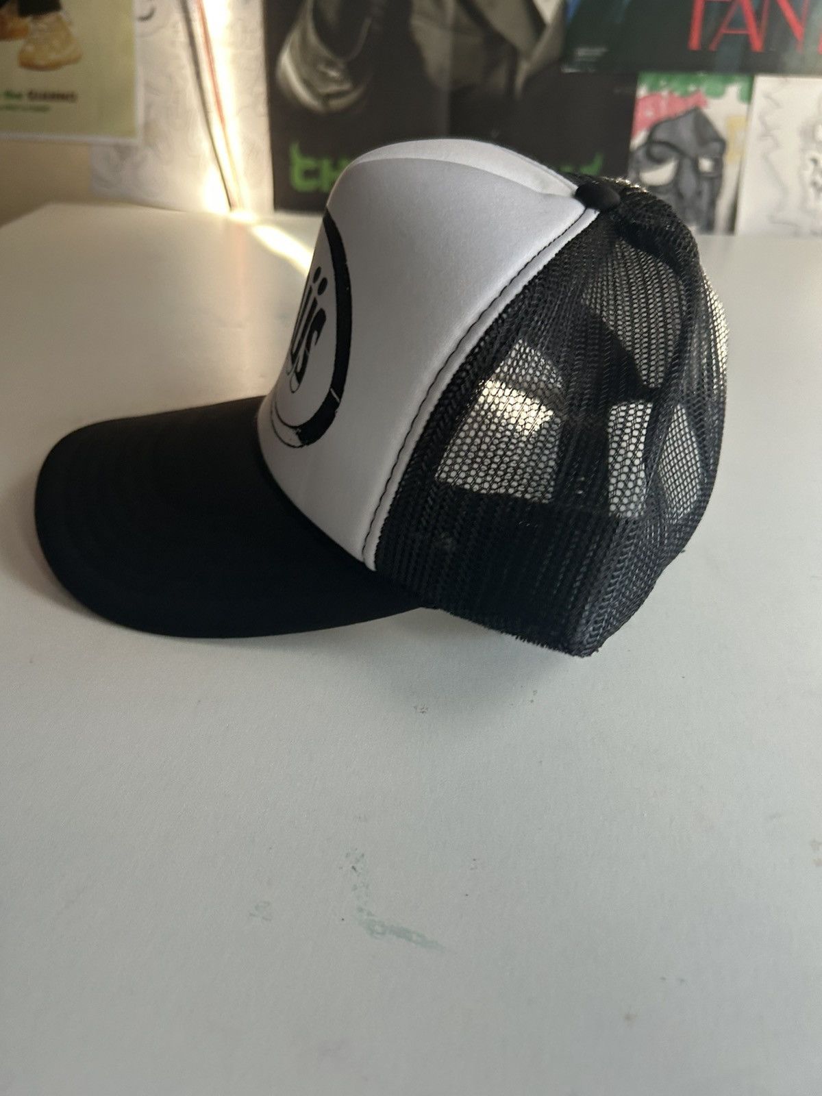 HELLSTAR Y2K OPIUM type trucker hat Size ONE SIZE - 3 Thumbnail