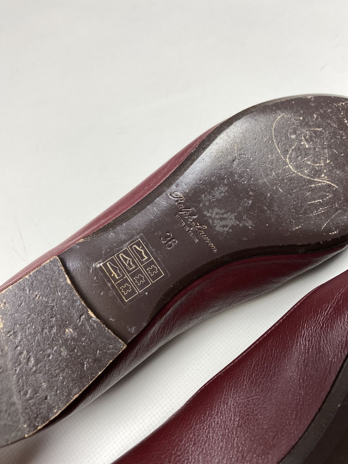 Ralph Lauren Purple Label Ralph Lauren Purple Label ladies leather flats ballets Size US 6 / IT 36 - 11 Thumbnail