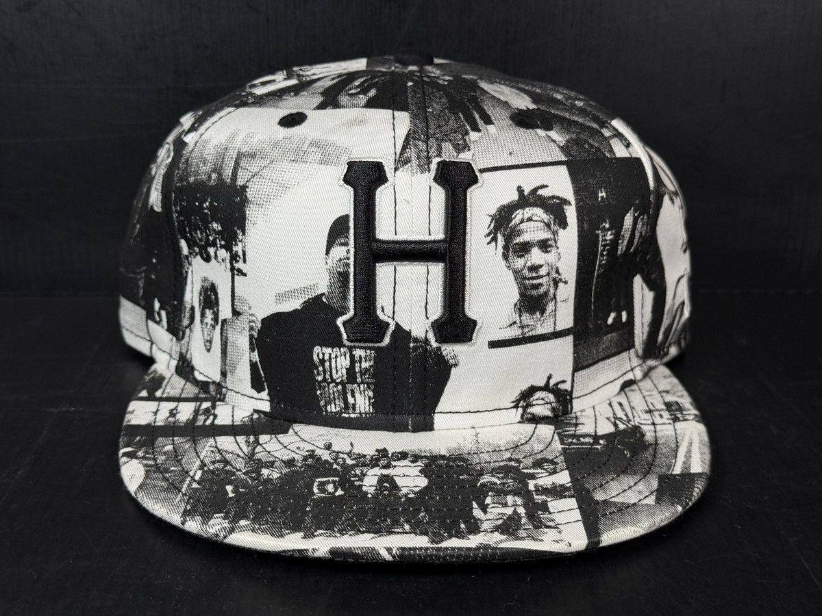 Huf HUF X ARI MARCOPOLOUS PHOTO NEW ERA FITTED HAT 7-3/8 NEW Size ONE SIZE - 2 Thumbnail