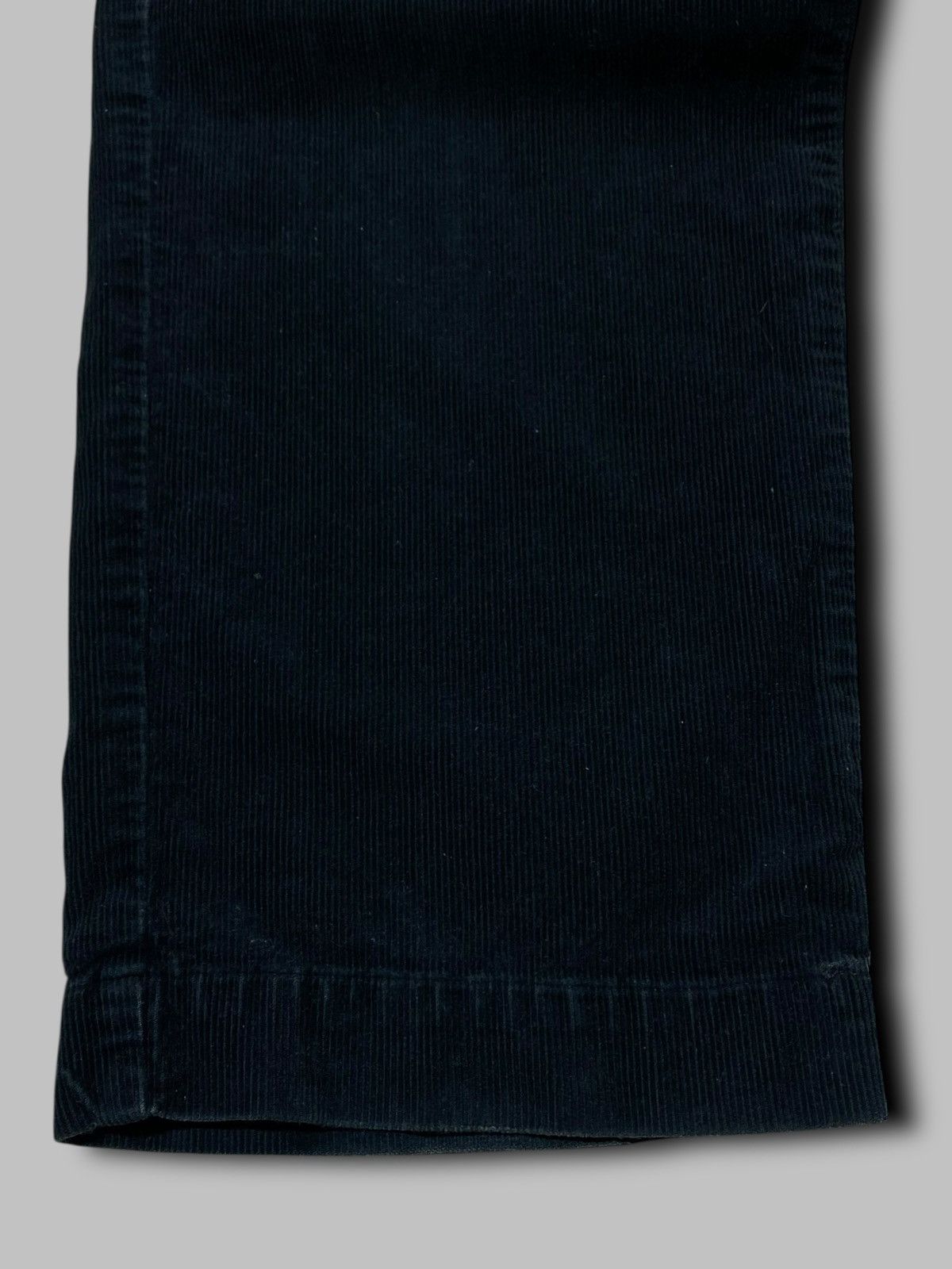 Polo Ralph Lauren Polo Ralph Lauren Vintage Corduroy Cargo Pants Relaxed Black Size US 33 - 6 Thumbnail