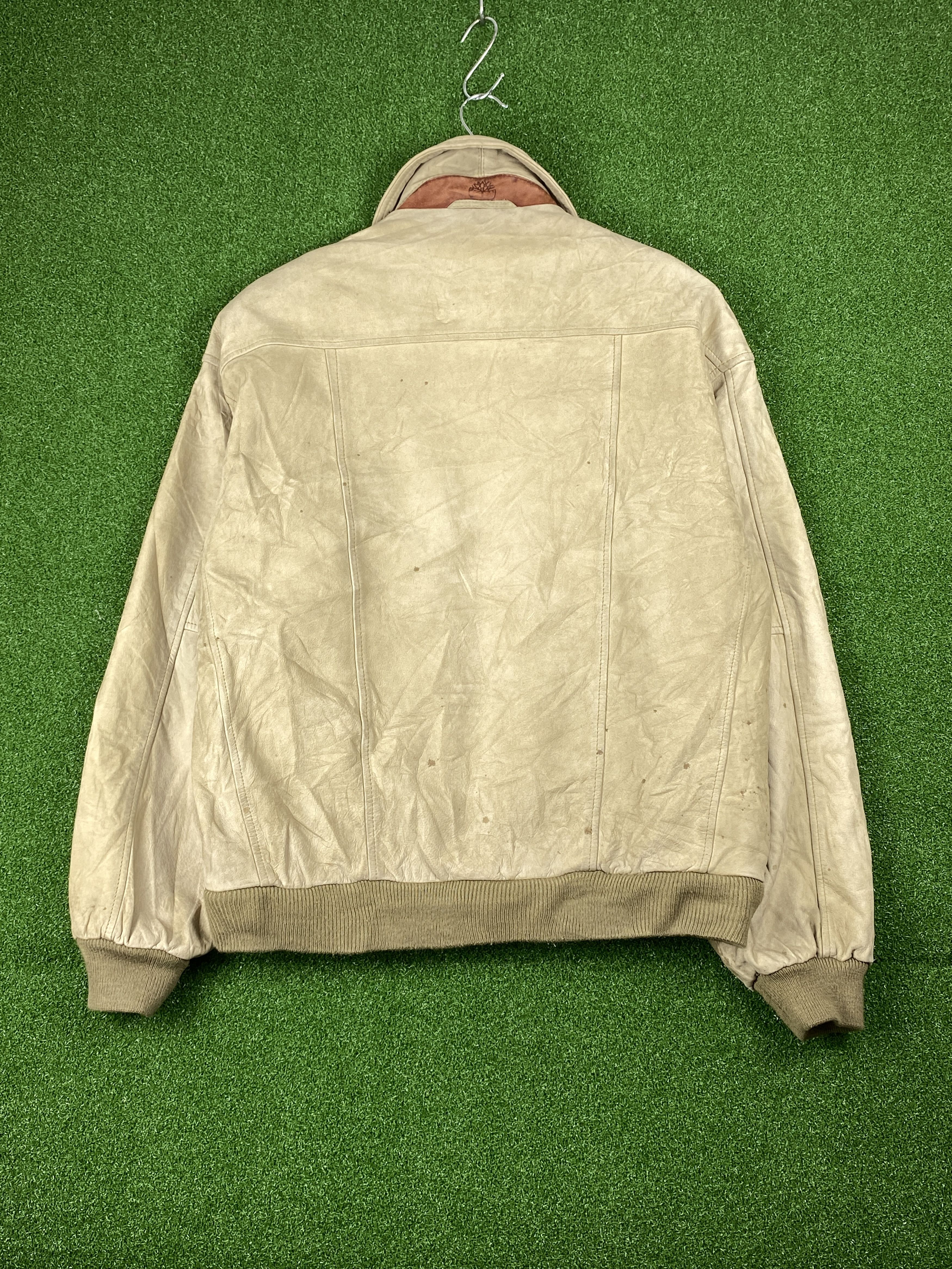 Timberland Vintage Timberland Zip Up Leather Jacket K0011 Size US M / EU 48-50 / 2 - 7 Thumbnail