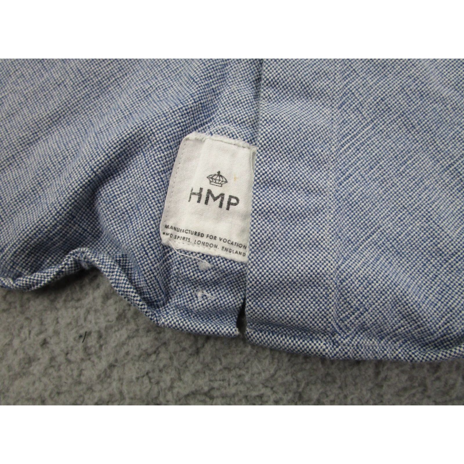 Garbstore Garb Store Shirt Mens M Blue Woven Button-down Chore Utility Workwear Oxford Size US M / EU 48-50 / 2 - 3 Thumbnail