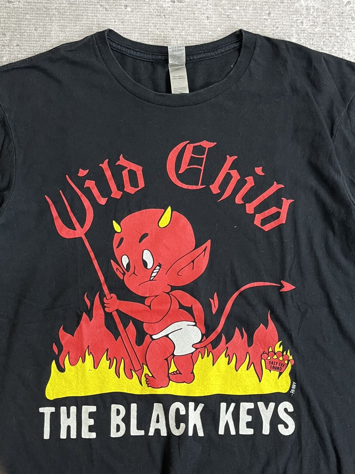 Band Tees The Black Keys 2022 Dropout Boogie Tour Wild Child Devil Tee Size US M / EU 48-50 / 2 - 3 Thumbnail