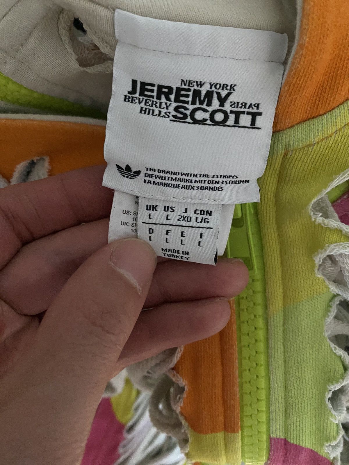 Adidas × Jeremy Scott Jeremy Scott x Adidas sweater Size US L / EU 52-54 / 3 - 7 Thumbnail