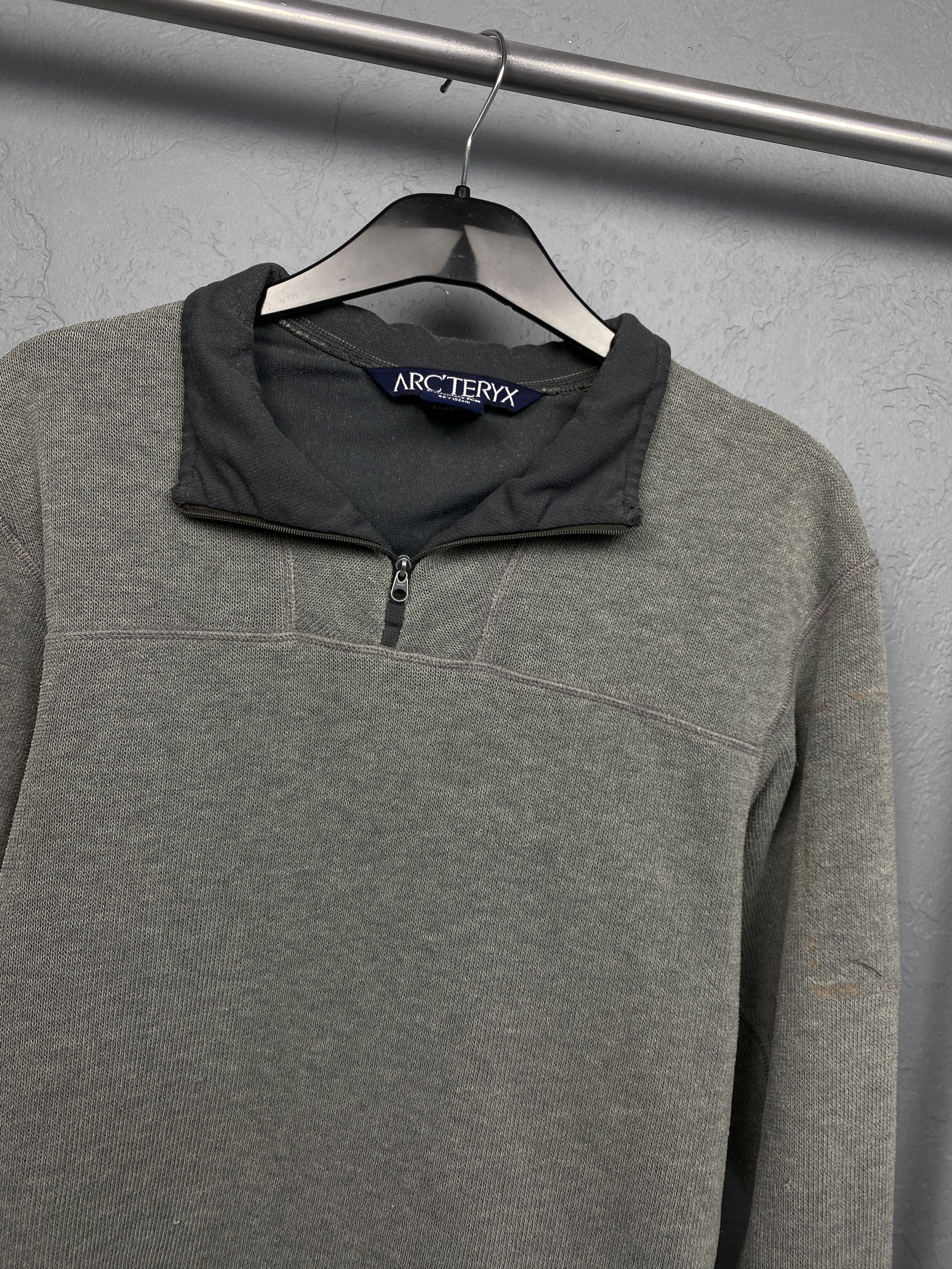 Arc'teryx Arc'Teryx Vintage Mens 1\4 Zip Fleece Jacket Size US M / EU 48-50 / 2 - 2 Thumbnail