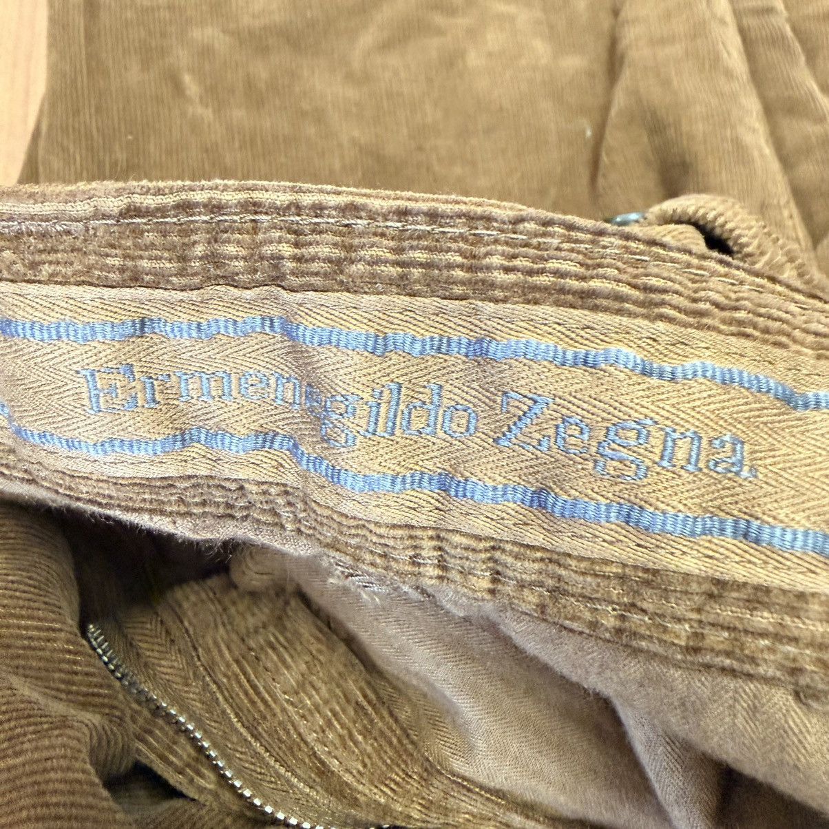 Ermenegildo Zegna Ermenegildo Zegna Brown Corduroy 5-Pocket Pants Italy Sz 38 Size US 38 / EU 54 - 14 Thumbnail