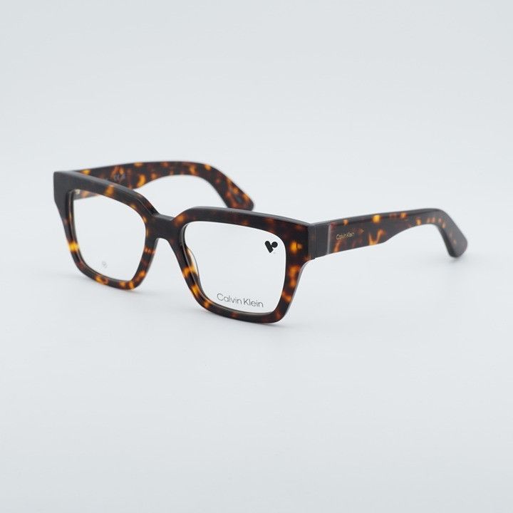 Calvin Klein Calvin Klein CK24526 235 Eyeglasses Havana 52mm Square Frame Size ONE SIZE - 1 Thumbnail