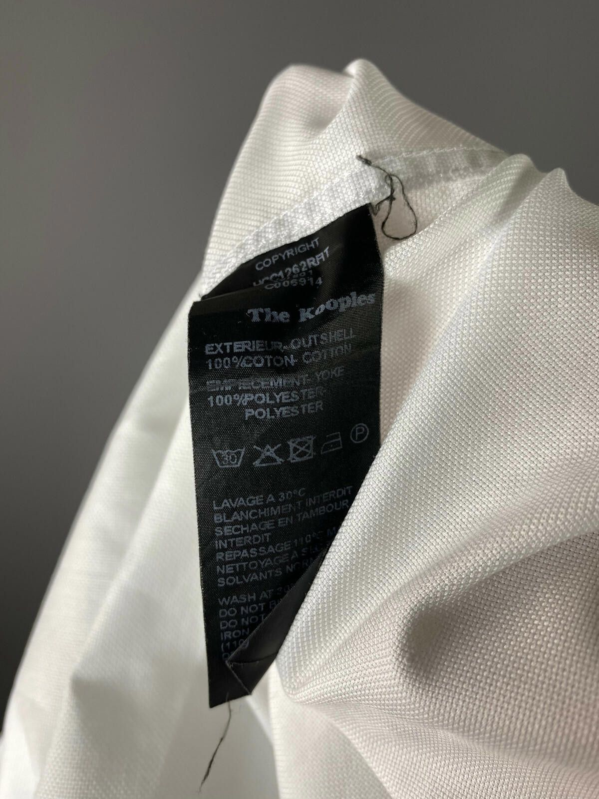 The Kooples The Kooples White Cotton Fitted Button Down Shirt Size M Size M / US 6-8 / IT 42-44 - 11 Thumbnail