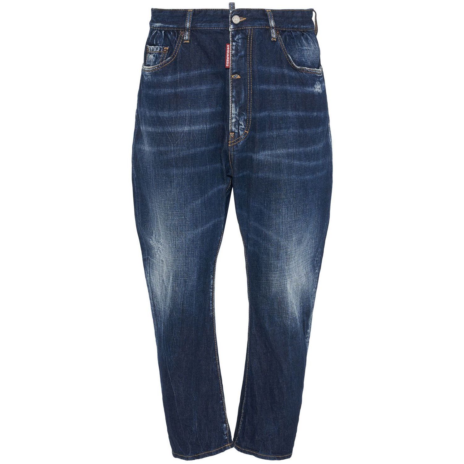 DSQUARED2 Dan Big Brother Navy Jeans New & Authentic (Men's