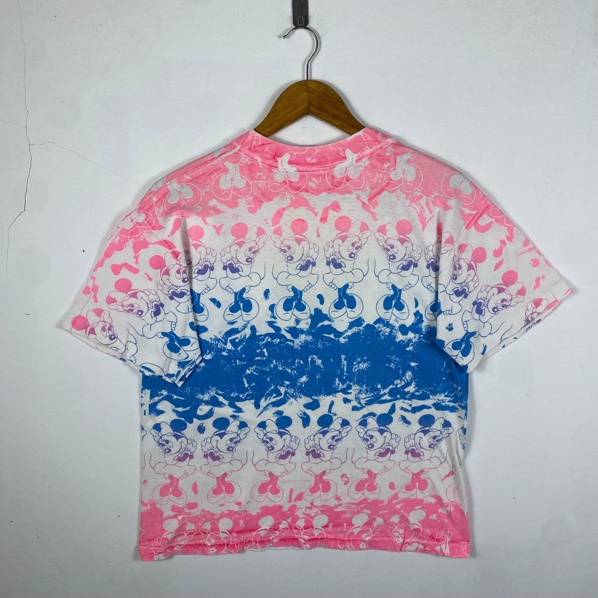 Disney Vintage 90s Disney MINNIE MOUSE Fullprint Cartoon Tee Shirt Size M / US 6-8 / IT 42-44 - 5 Thumbnail