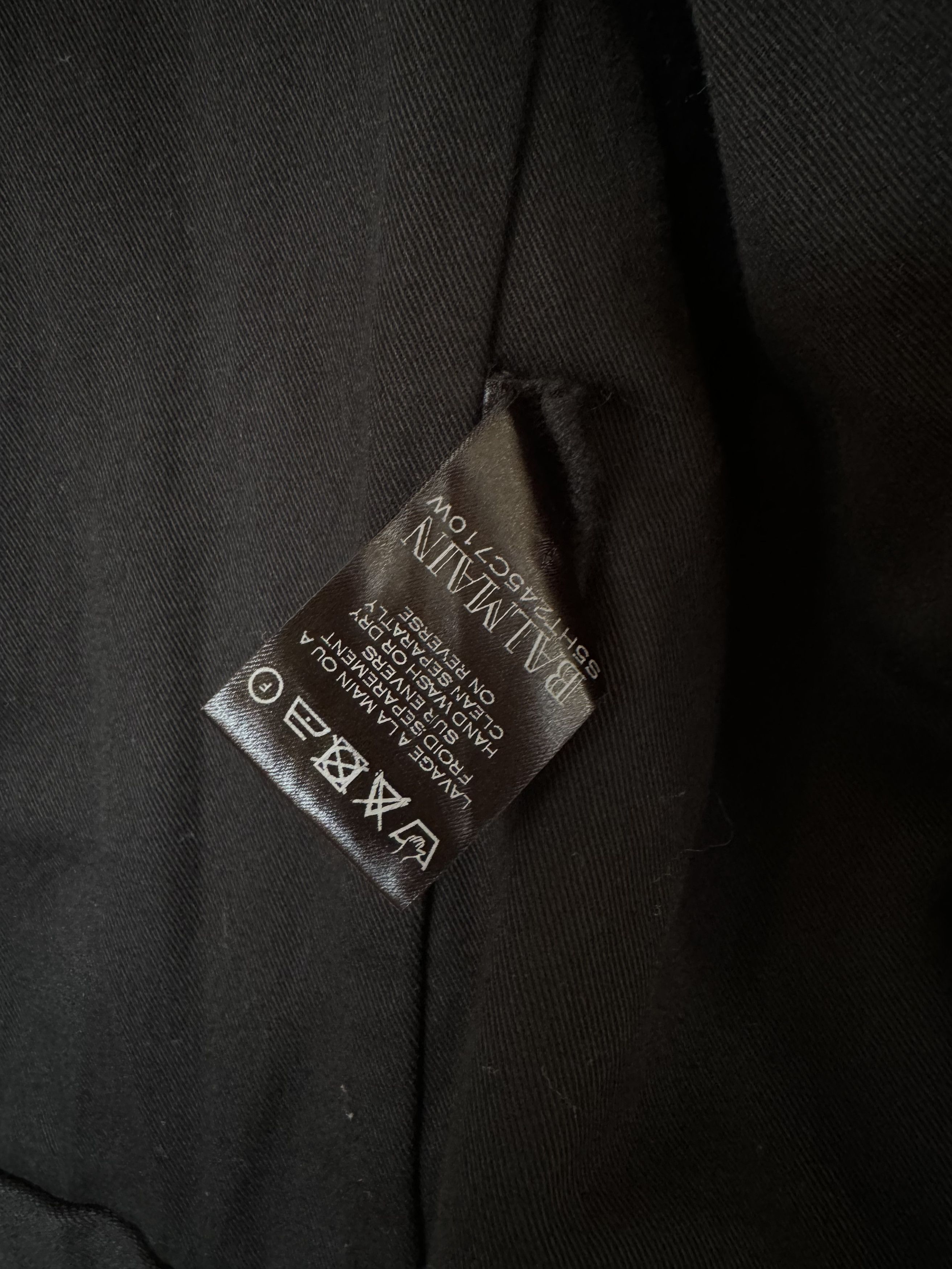 Balmain Balmain Denim Perfecto Jacket Size US XL / EU 56 / 4 - 8 Thumbnail