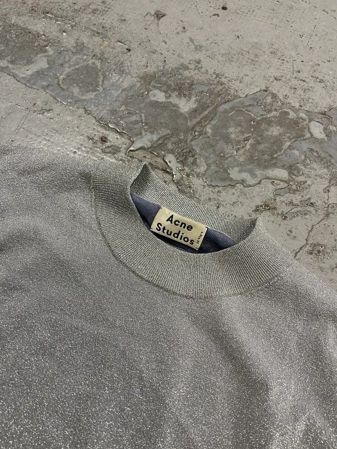 Acne Studios SS2014 Acne Studios Grey Layered Sweater Size US S / EU 44-46 / 1 - 6 Thumbnail