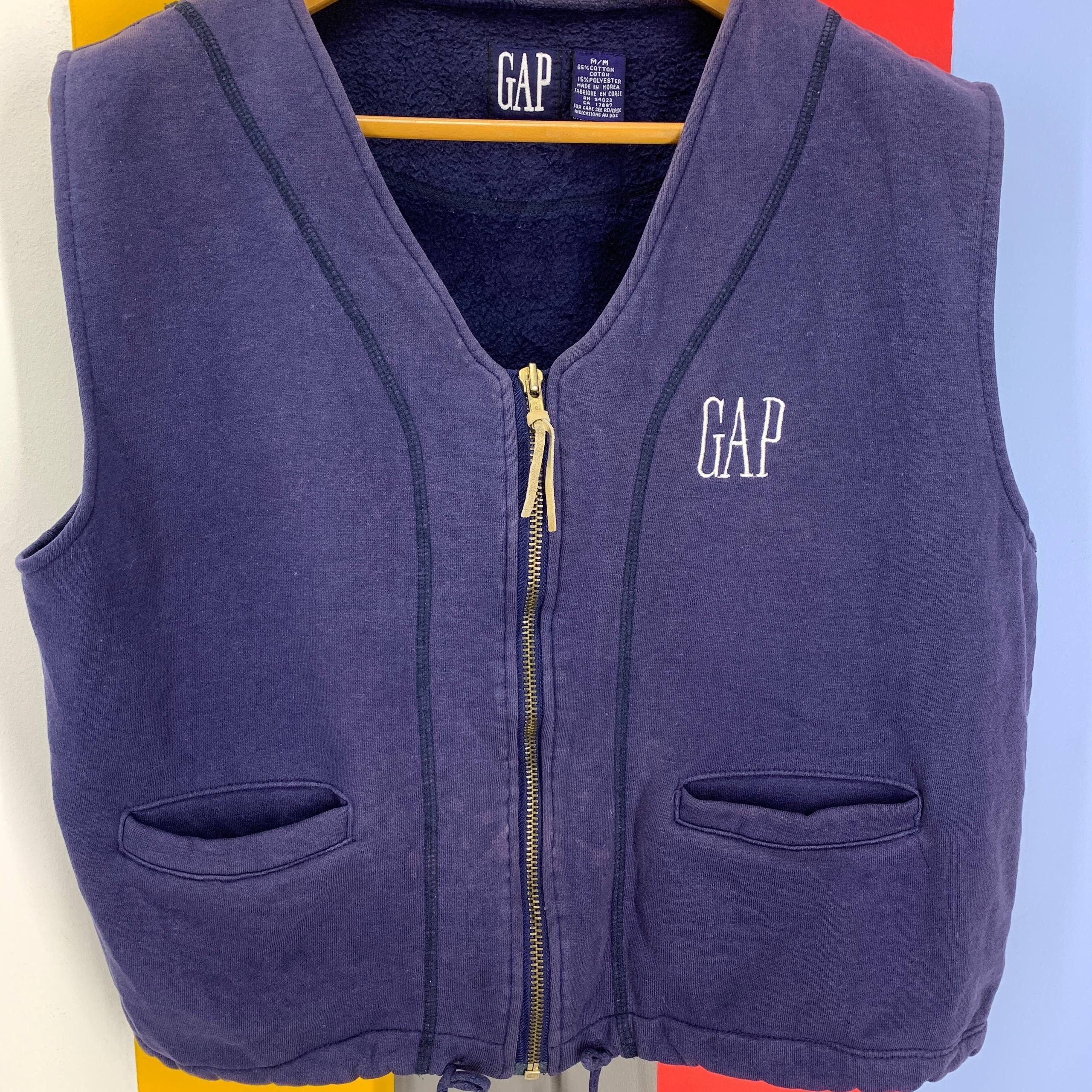 Gap GAP Sleeveless Jacket Tank Top #2609/Z Size US M / EU 48-50 / 2 - 2 Thumbnail