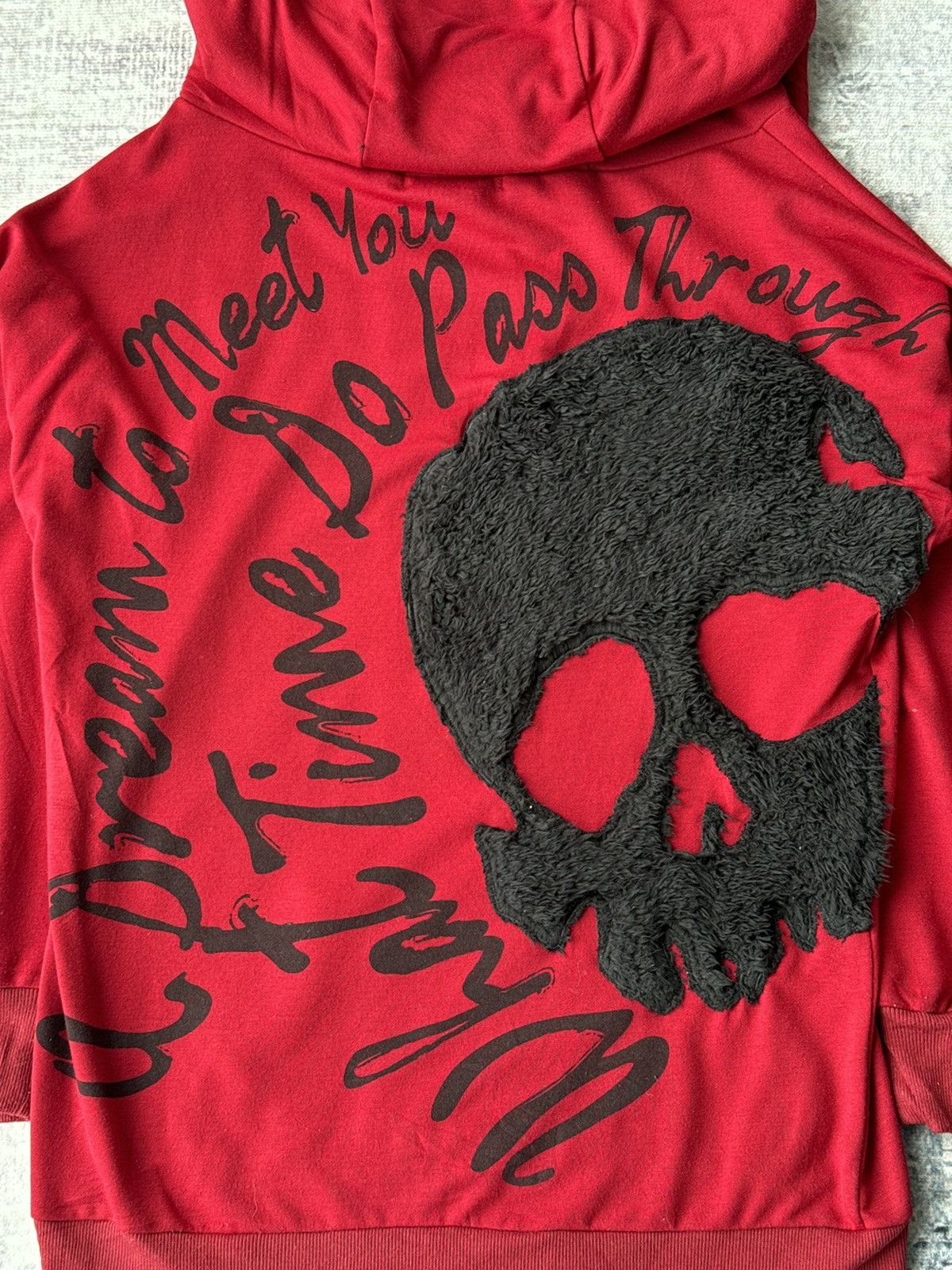 Japanese Brand Vintage Try To Love You Punk Skulls Hoodie Goa Style Size US L / EU 52-54 / 3 - 5 Thumbnail