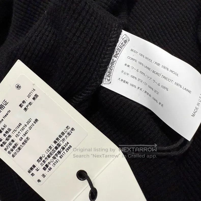 Chrome Hearts CHROME HEARTS Size L Waffle long sleeve Size US L / EU 52-54 / 3 - 3 Thumbnail