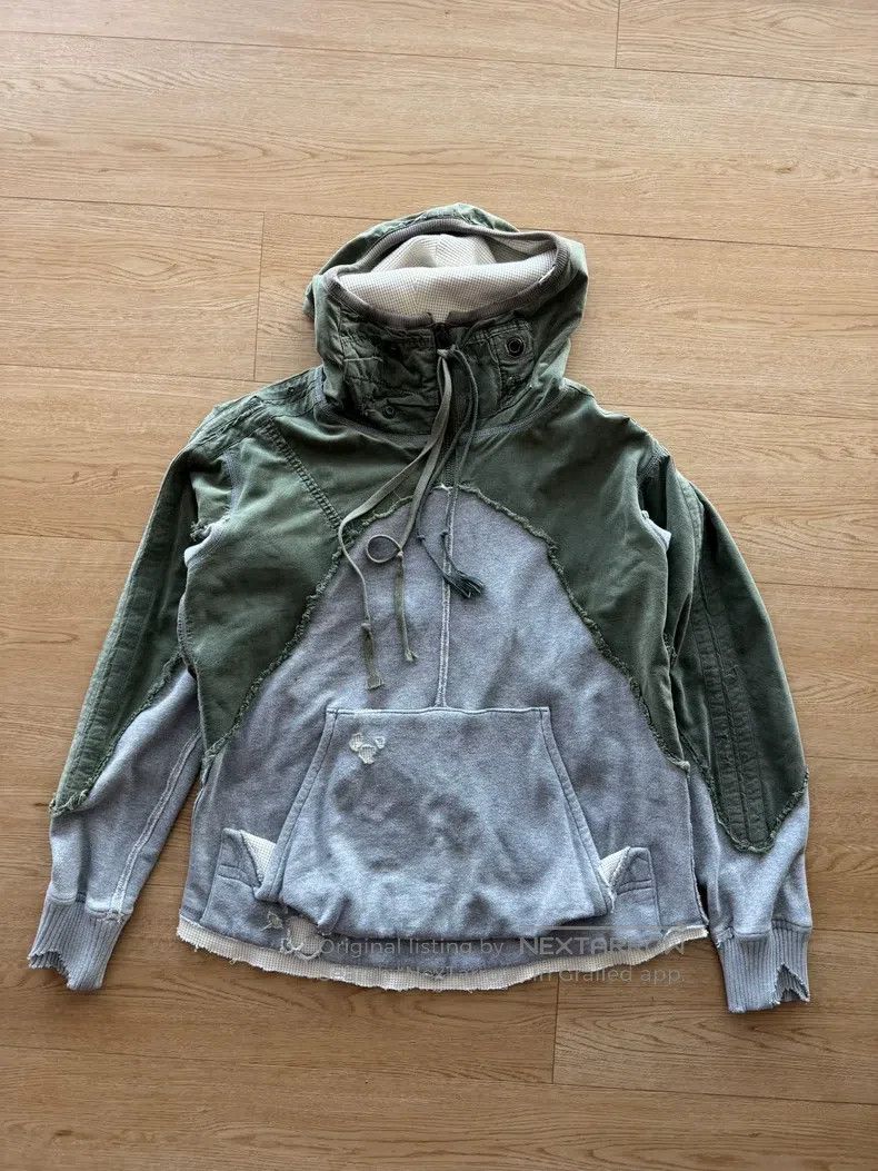 Greg Lauren Greg Lauren Patchwork hoodie Size US M / EU 48-50 / 2 - 1 Thumbnail