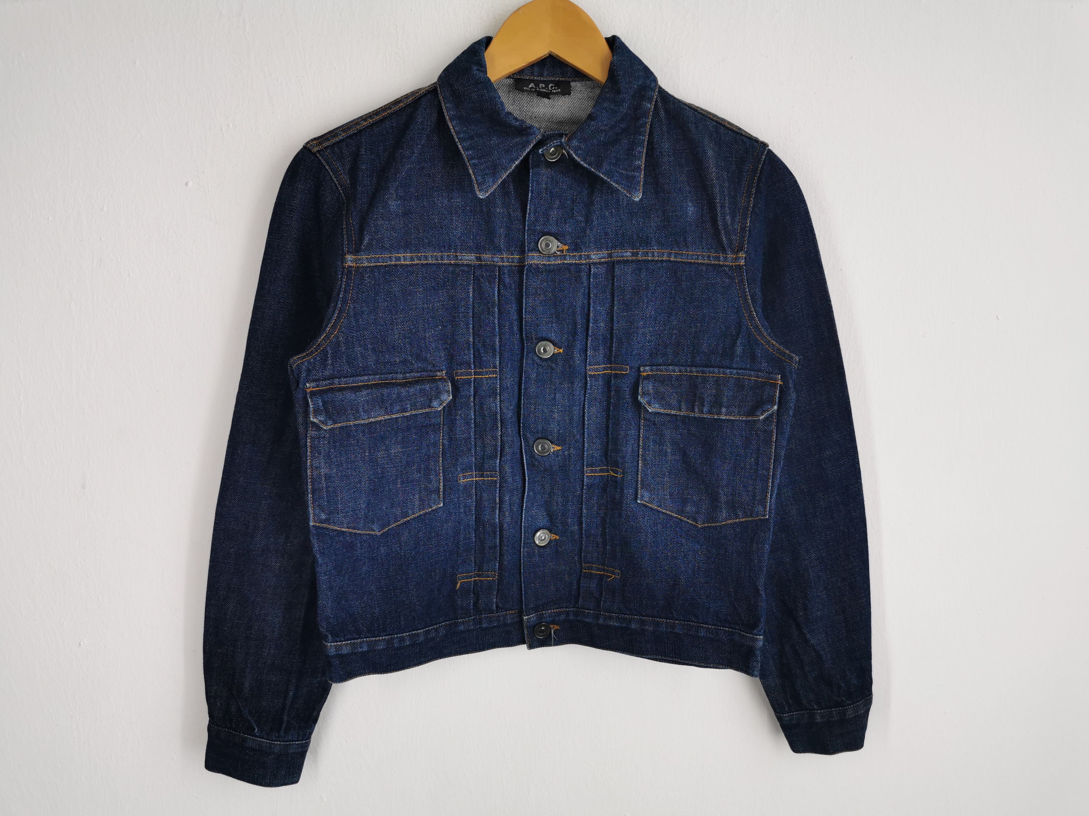 Vintage 90s Selvedge Jeans Jacket Made In Japan
