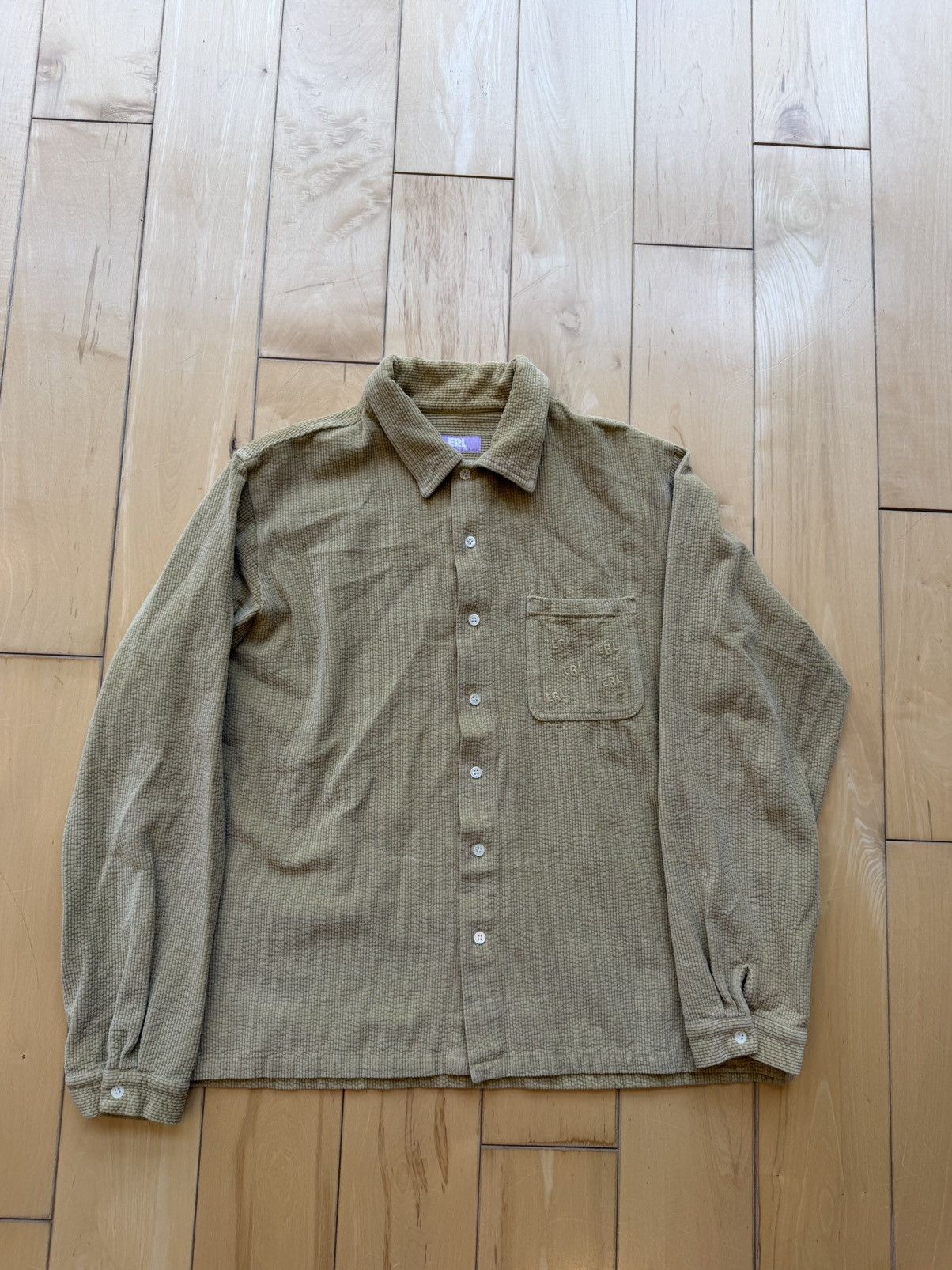 ERL Corduroy Button Up Size US XL / EU 56 / 4 - 1 Thumbnail