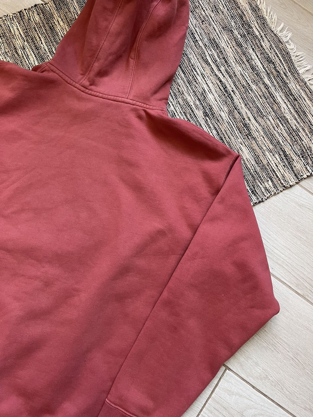 Nike × Vintage Nike Lab Fleece Hoodie Oversize Peach minimalistic logo Size US L / EU 52-54 / 3 - 12 Thumbnail