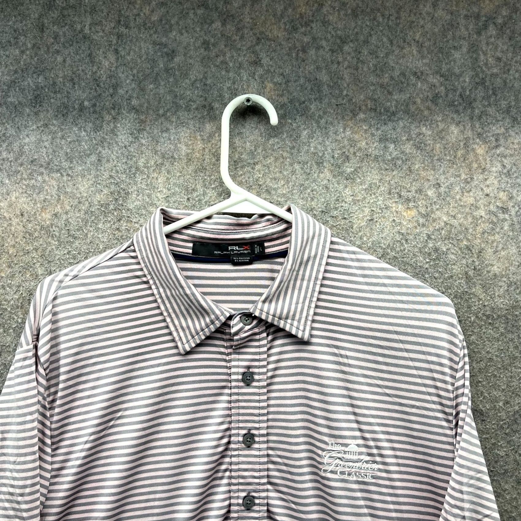 RLX Ralph Lauren VINTAGE RLX Ralph Lauren Polo Shirt Mens Large Tall Pink Golf The Greenwich Classic Big Size US L / EU 52-54 / 3 - 7 Thumbnail