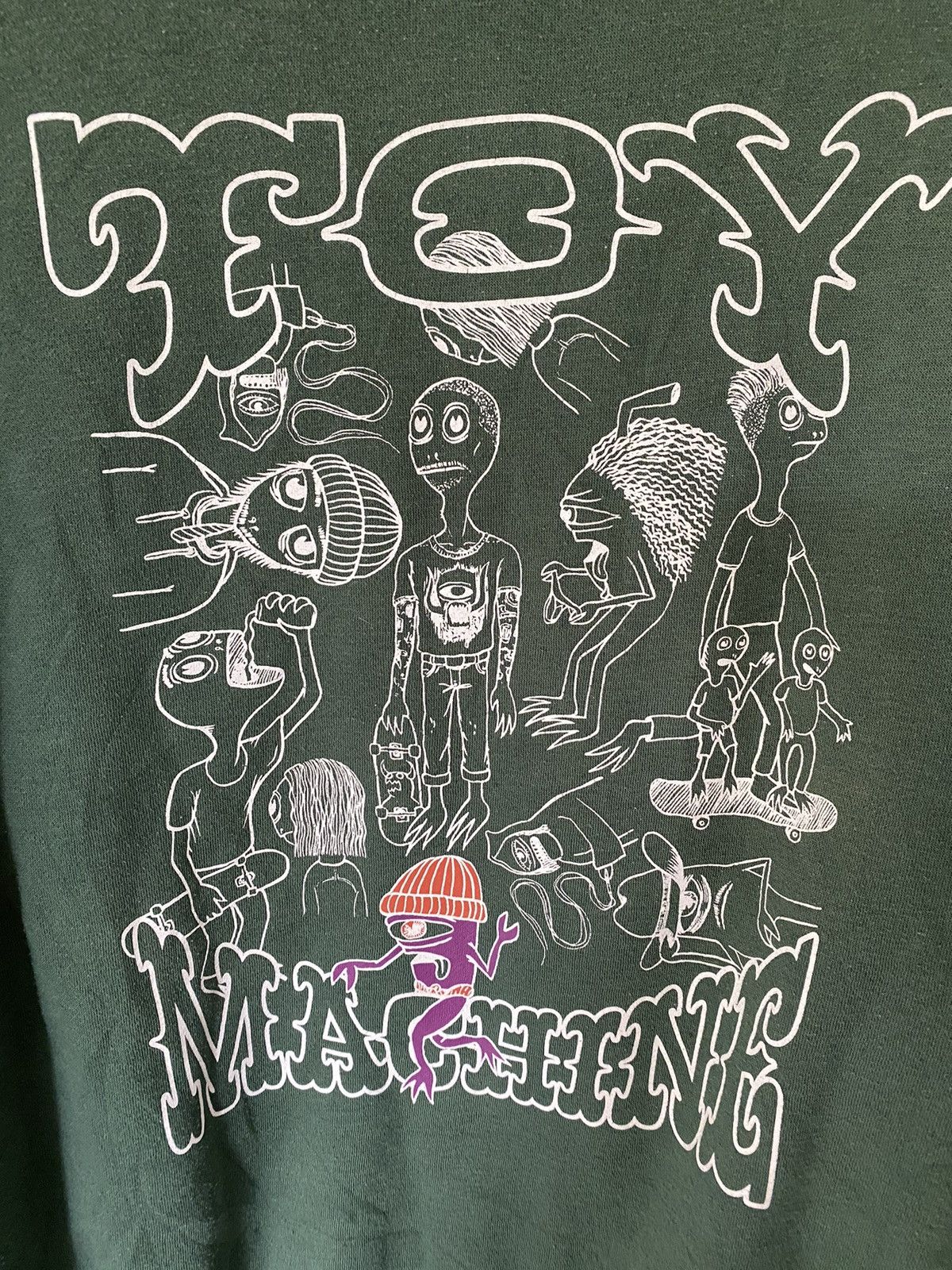 Toy Machine 2000s Toy Machine graffiti art sweatshirt Size US L / EU 52-54 / 3 - 3 Thumbnail