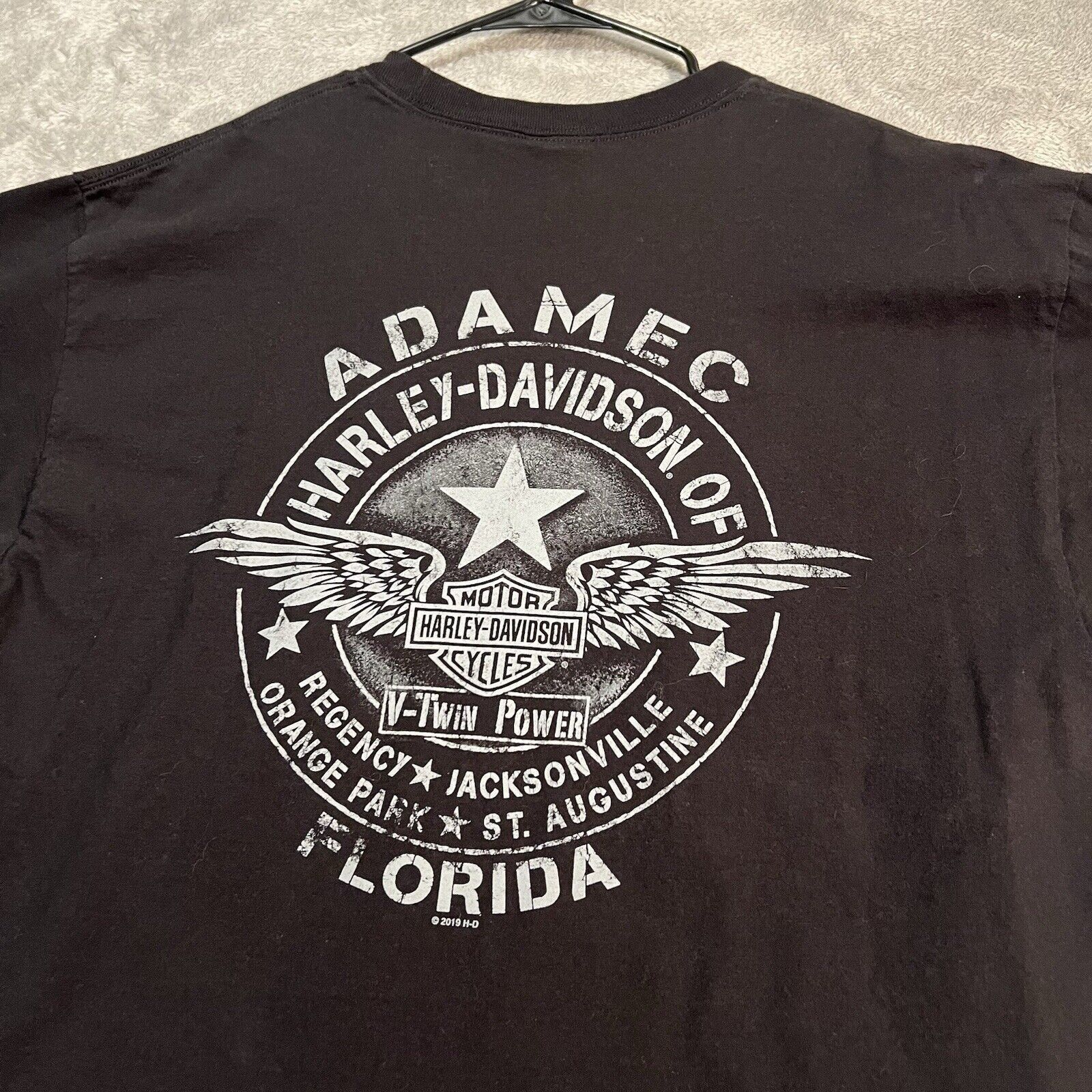 Harley Davidson Harley Davidson Shirt Men XL Black Support Police Motorcycle Size US XL / EU 56 / 4 - 7 Thumbnail