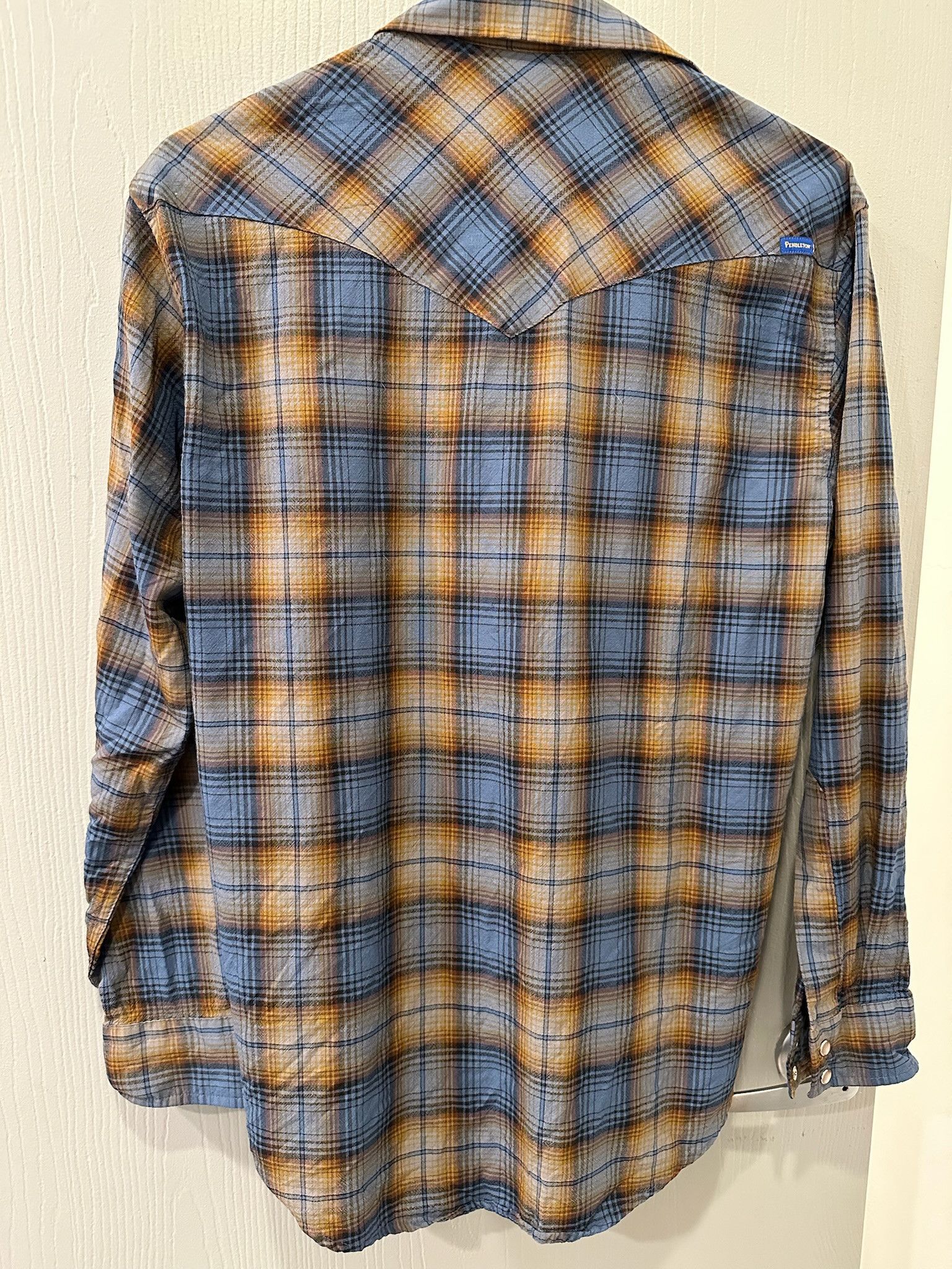 Pendleton Pendleton Pearl Snap Plaid Western Shirt (M) Size US M / EU 48-50 / 2 - 6 Thumbnail