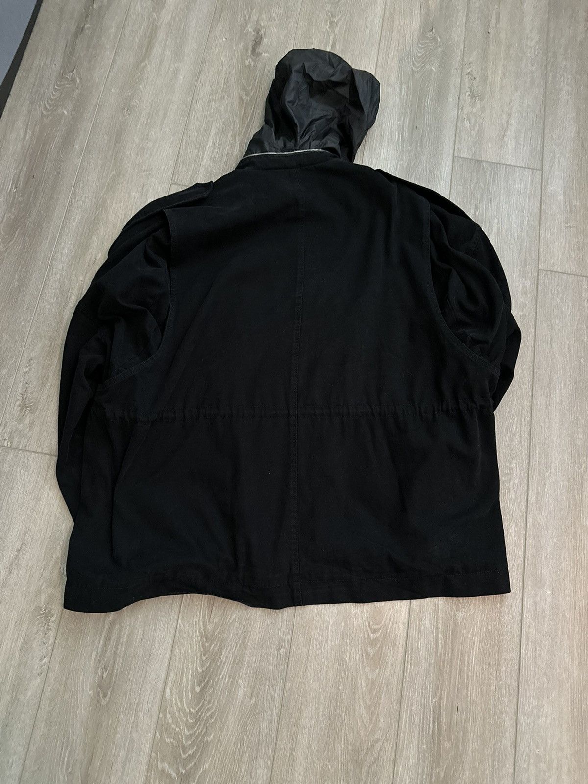 WE11DONE We11done washed black lose m65 denim jacket Size US XL / EU 56 / 4 - 3 Thumbnail