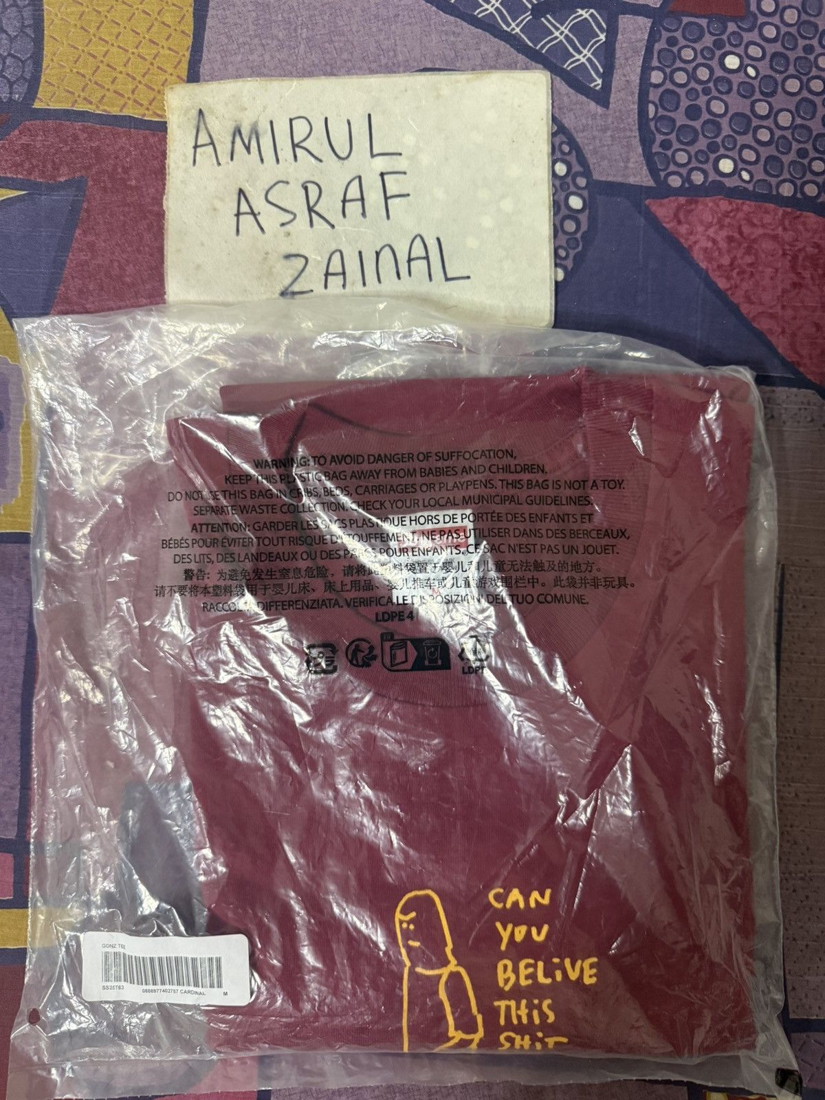 Supreme Supreme Gonz Tee Size US M / EU 48-50 / 2 - 2 Thumbnail