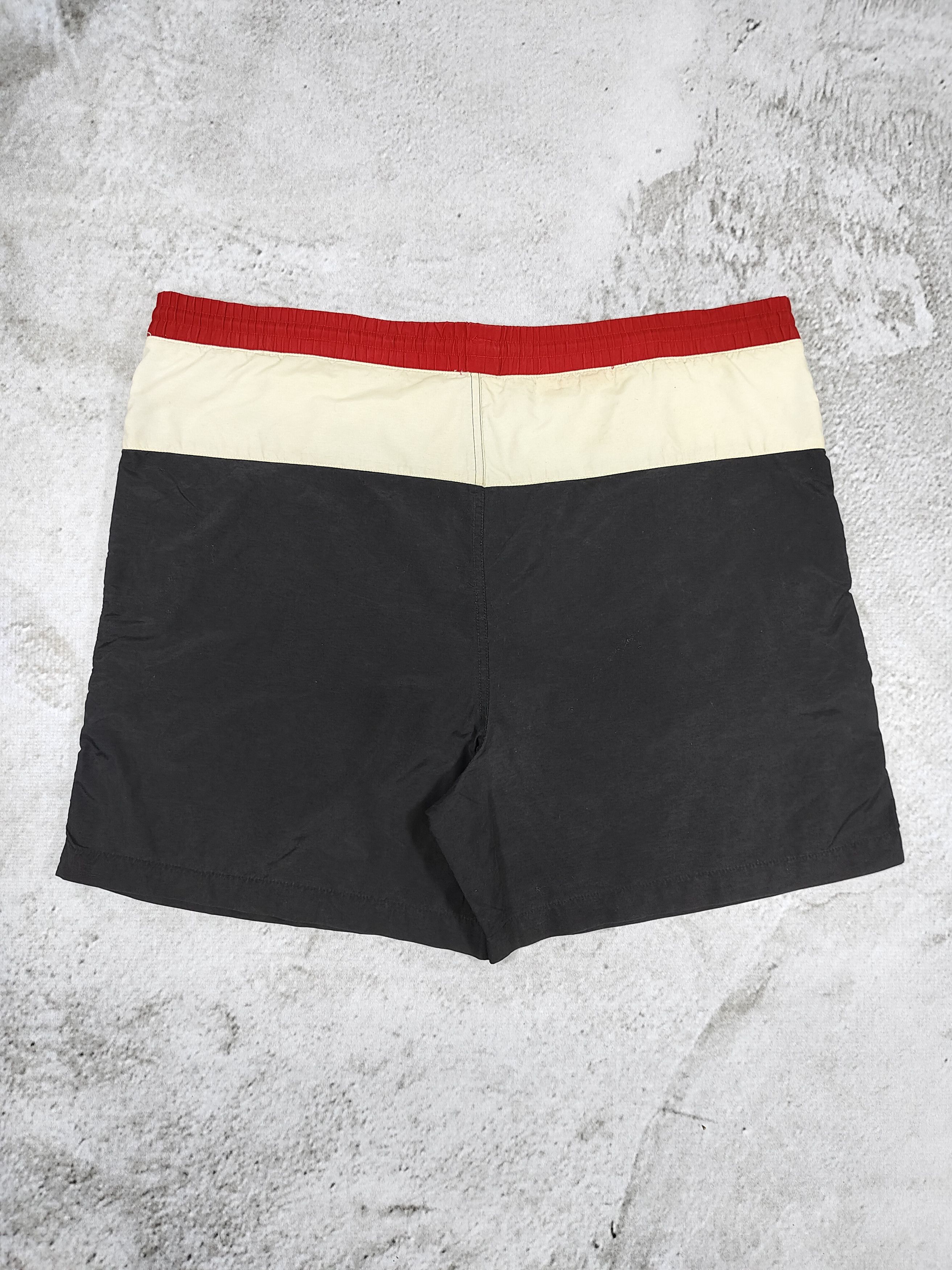 Chaps Ralph Lauren 90s Chaps RL- Color Block Crest Logo Nautical Board Shorts Size US 36 / EU 52 - 4 Thumbnail