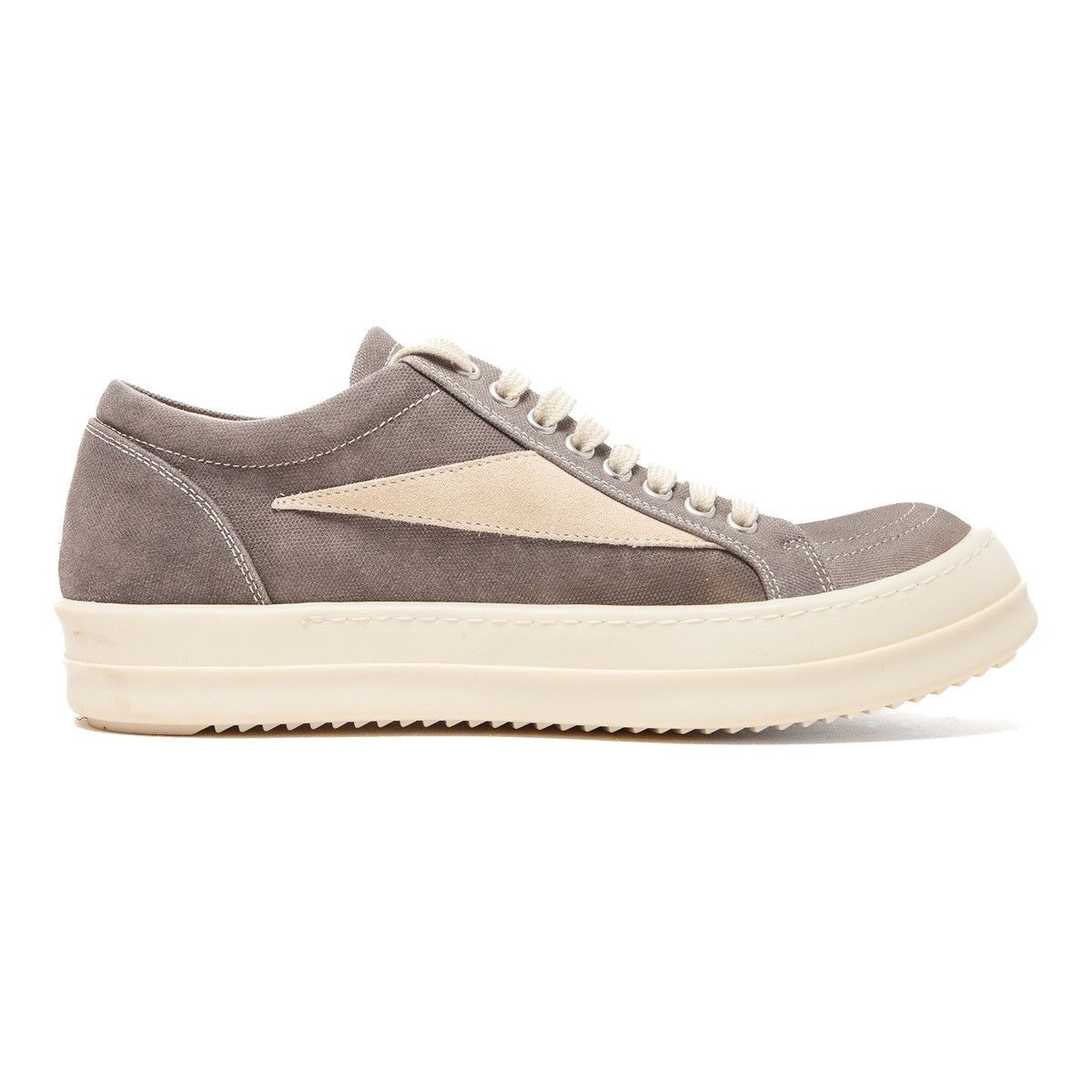 Rick Owens DRKSHDW Hollywood Vintage Sneaker Low Dust Milk Size US 6 / IT 36 - 4 Thumbnail