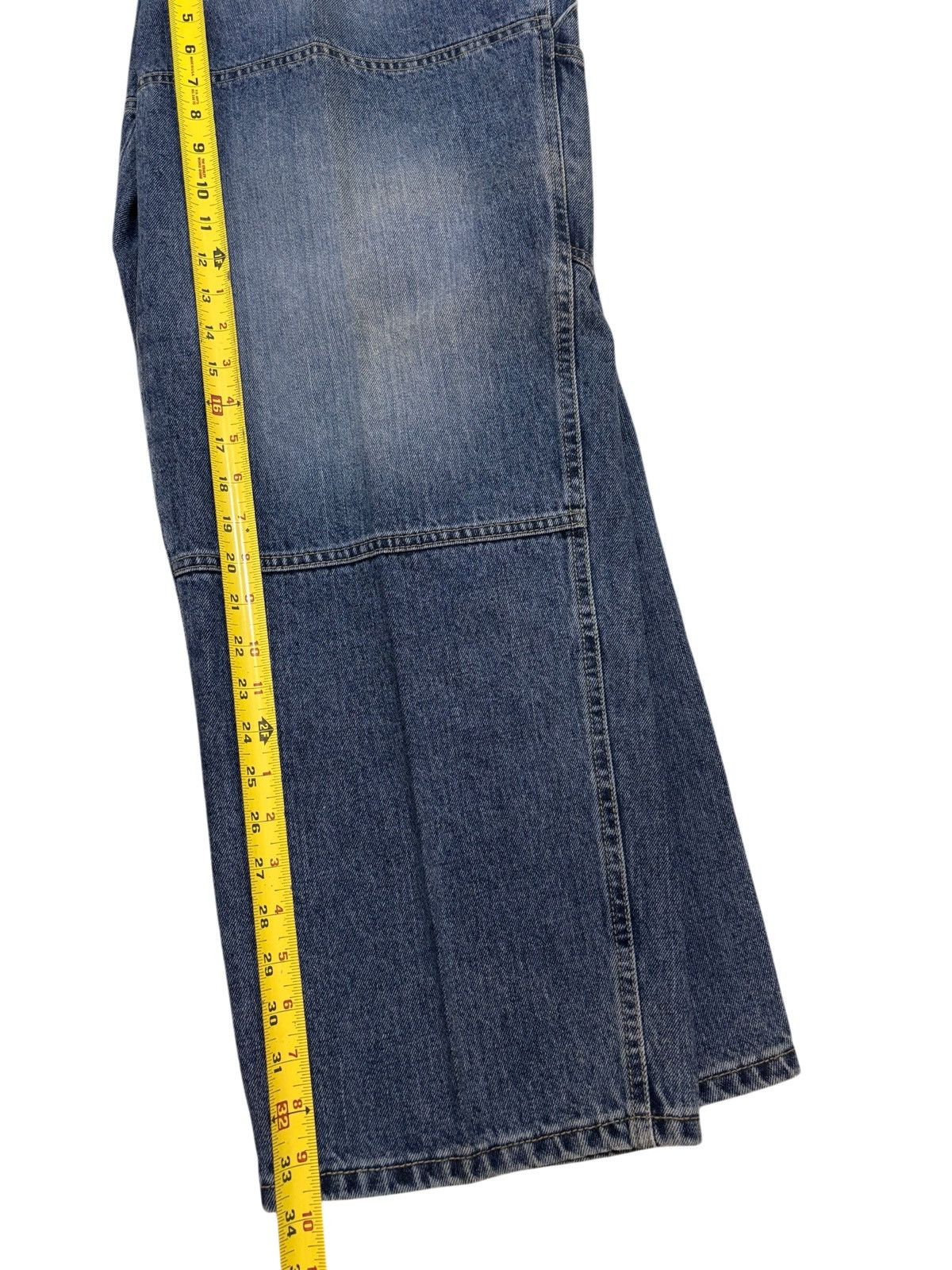 Marithe + Francois Girbaud Vintage Marithe Girbaud Jeans Size 38 Blue Denim Double Knee Size US 38 / EU 54 - 14 Thumbnail