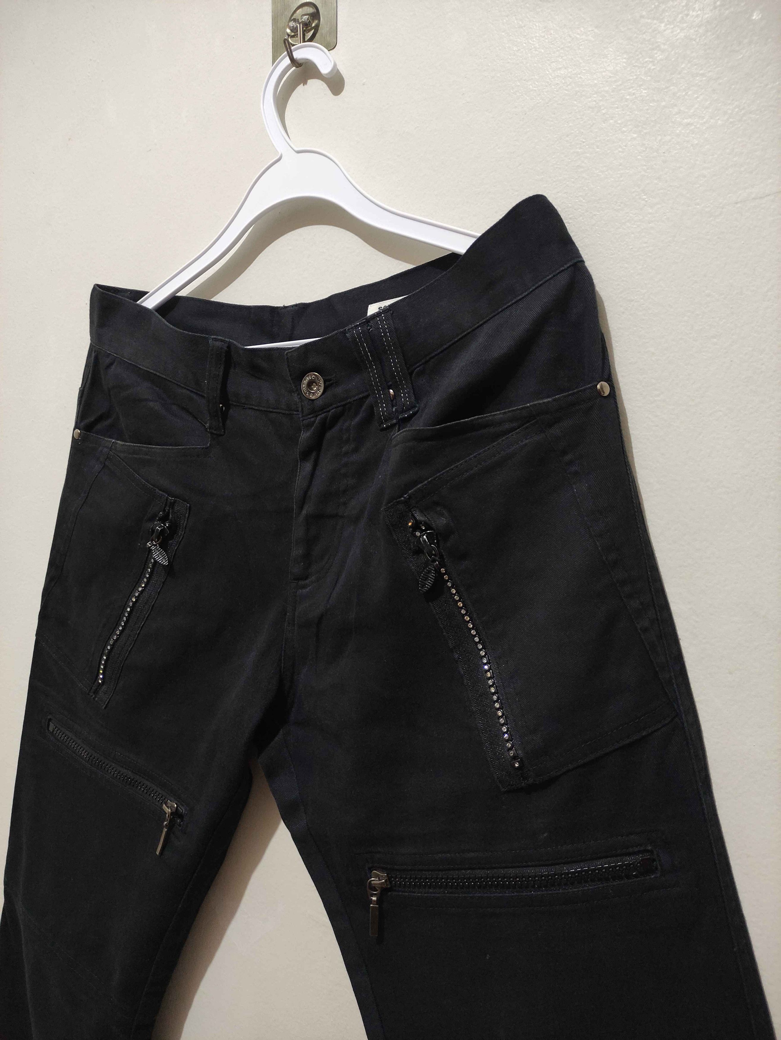 semanticdesign Multi Zipper Cargo Flared Pants Size US 32 / EU 48 - 13 Thumbnail