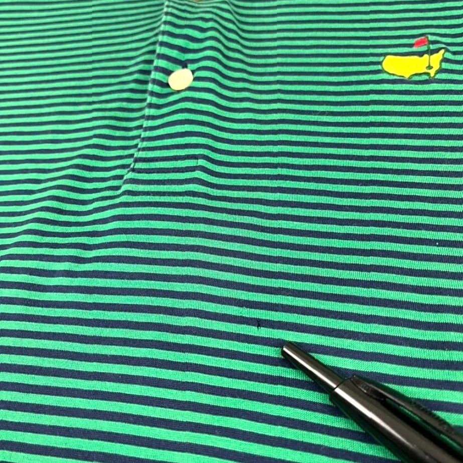 Augusta Sportswear VINTAGE Augusta National MASTERS Polo Mens Large Green Blue Embroidered Shirt Polo, Logo, Classic Sports, Golf Mens Size US L / EU 52-54 / 3 - 7 Thumbnail
