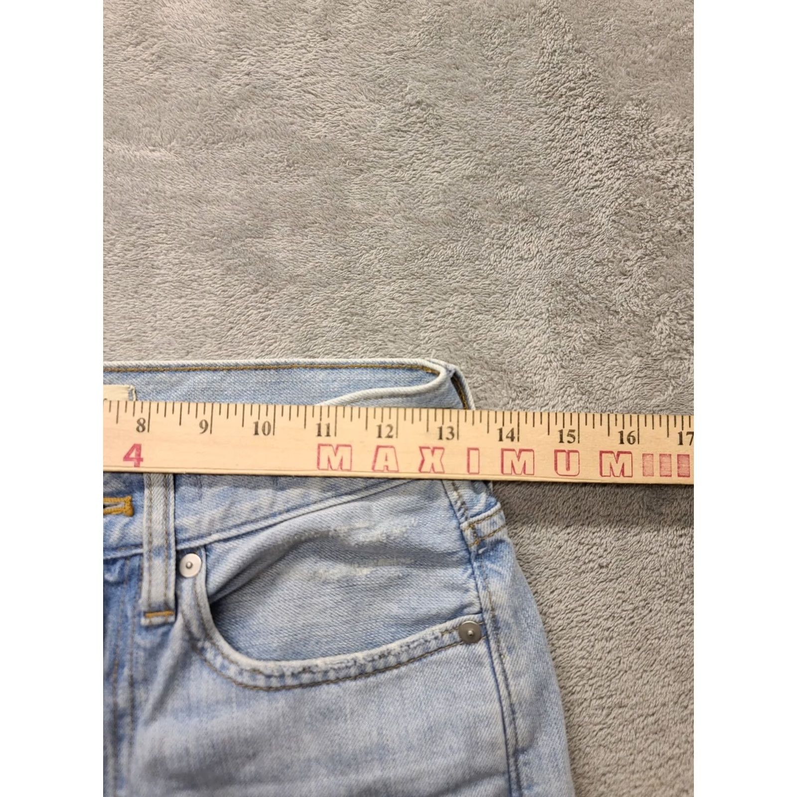 Madewell Madewell Jeans Womens 24P The Perfect Vintage Jean Wide-Leg Relaxed Fit Jeans Size 42" / US 20 - 3 Thumbnail