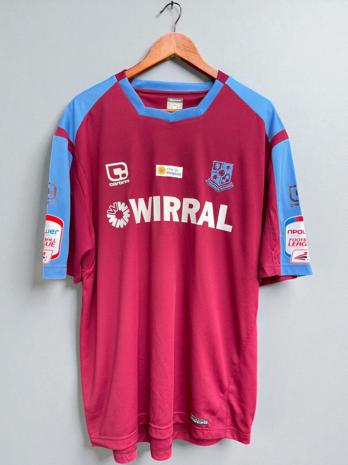 Nike Tranmere Rovers Match Issue Jersey Shirt 2011/2012 Size US XL / EU 56 / 4 - 2 Thumbnail