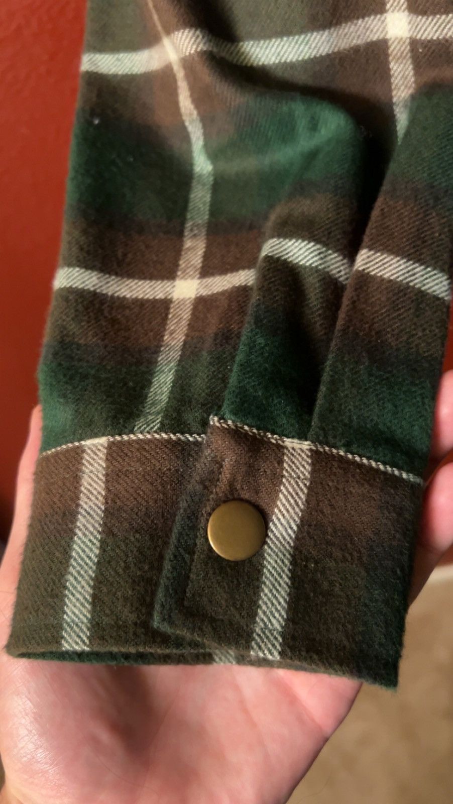 Golf Wang × Golf le Fleur × Tyler The Creator GOLFWANG F/W 2022 Green Plaid Flannel Zip-up Size US M / EU 48-50 / 2 - 6 Thumbnail